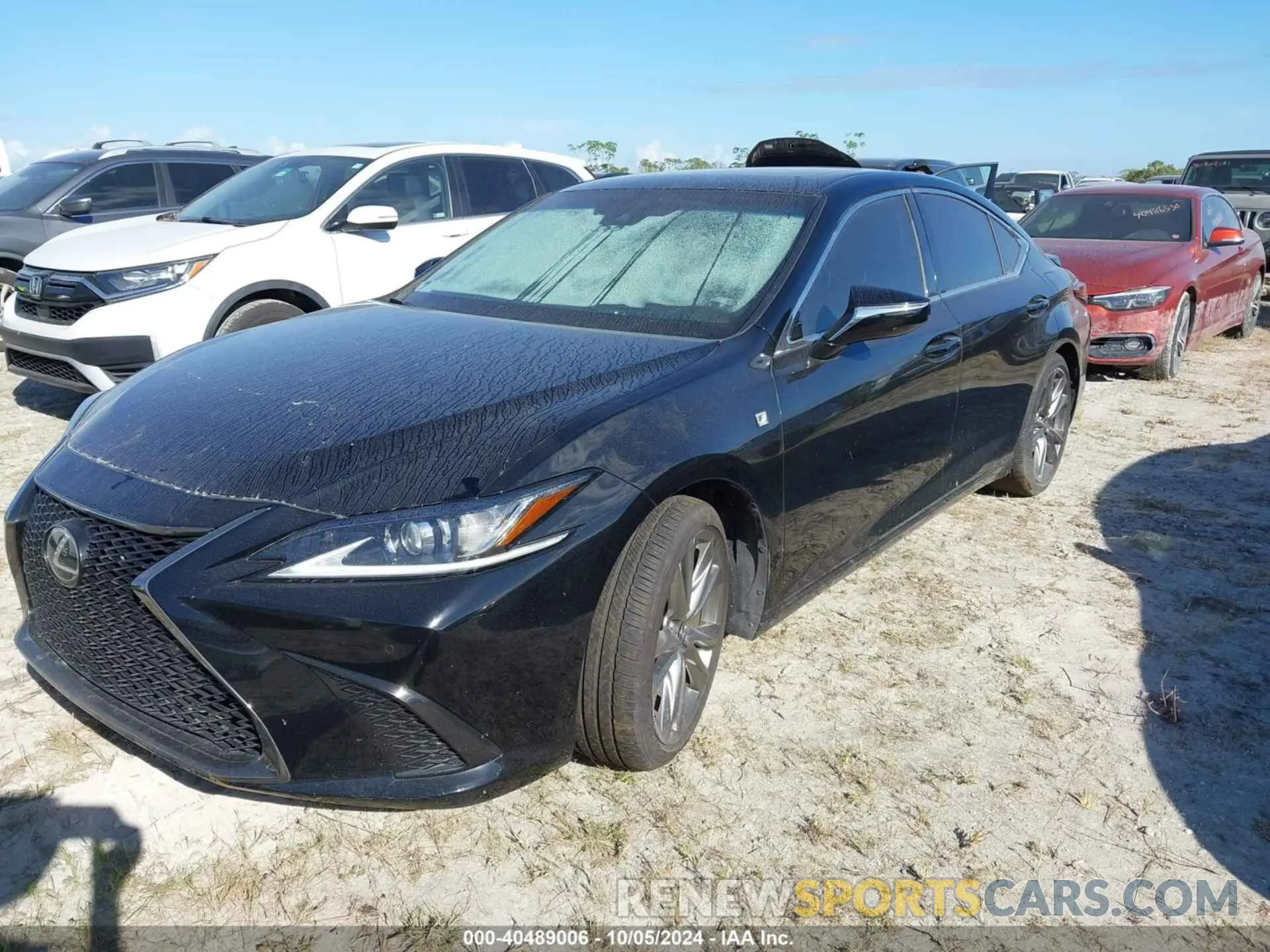 2 Фотография поврежденного автомобиля 58AGZ1B13LU060467 LEXUS ES 2020