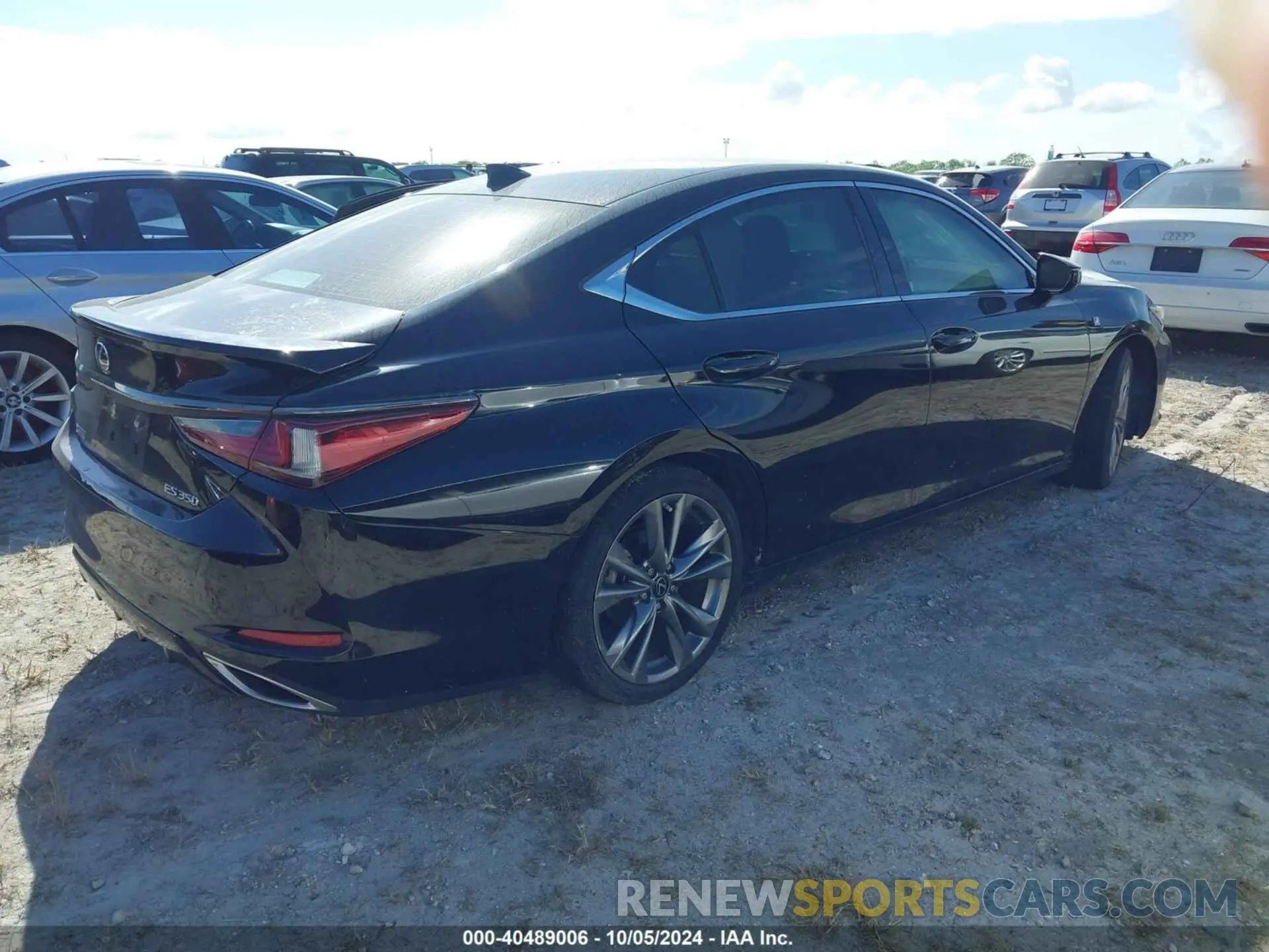 4 Фотография поврежденного автомобиля 58AGZ1B13LU060467 LEXUS ES 2020