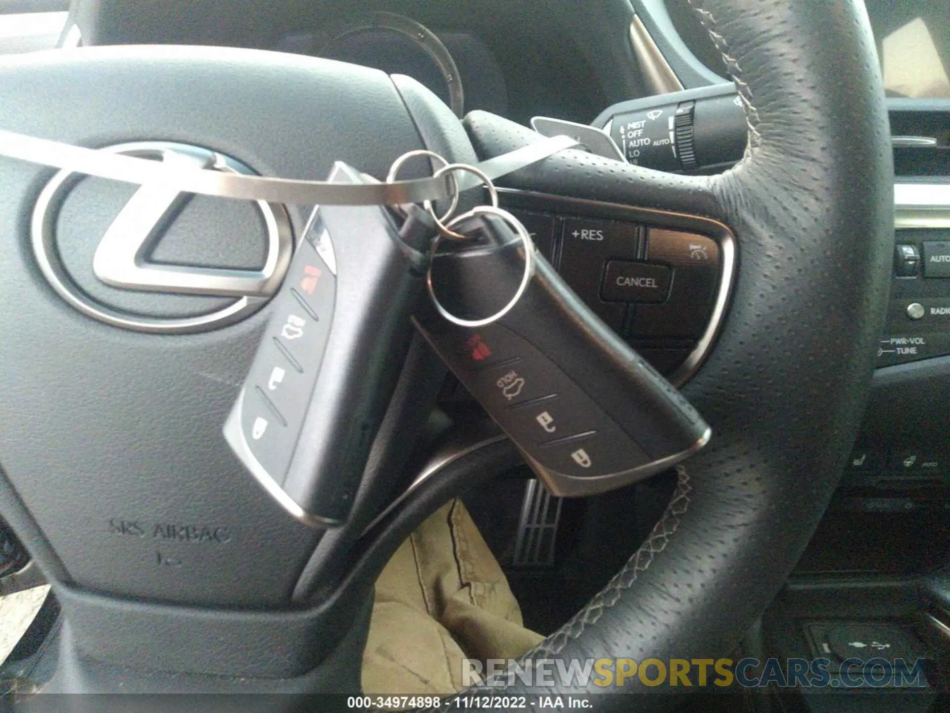 11 Фотография поврежденного автомобиля 58AGZ1B18LU066751 LEXUS ES 2020