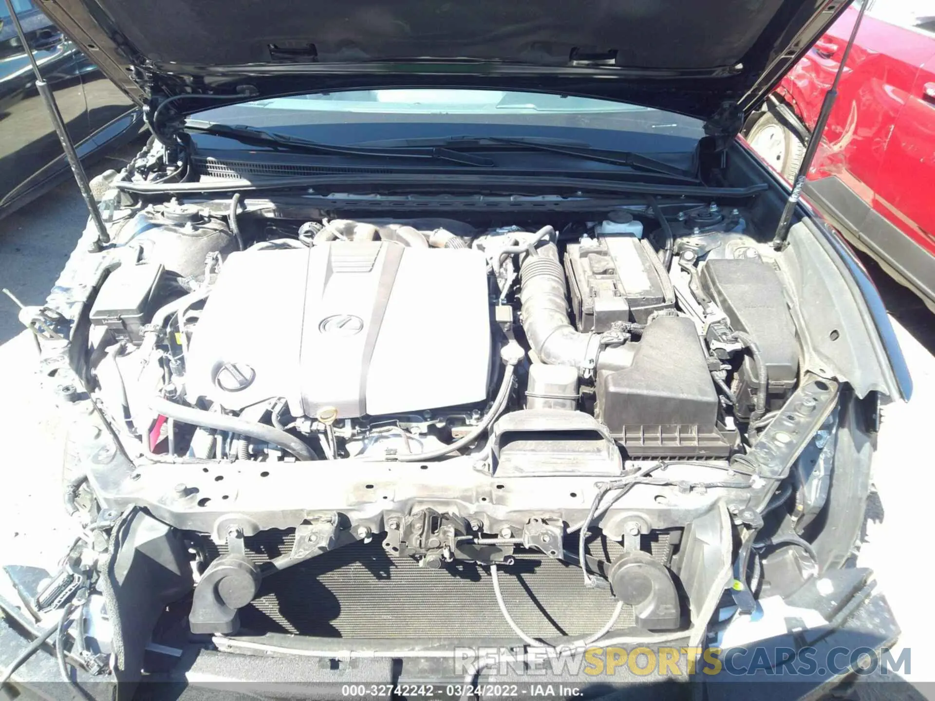 10 Фотография поврежденного автомобиля 58ADZ1B15MU097556 LEXUS ES 2021