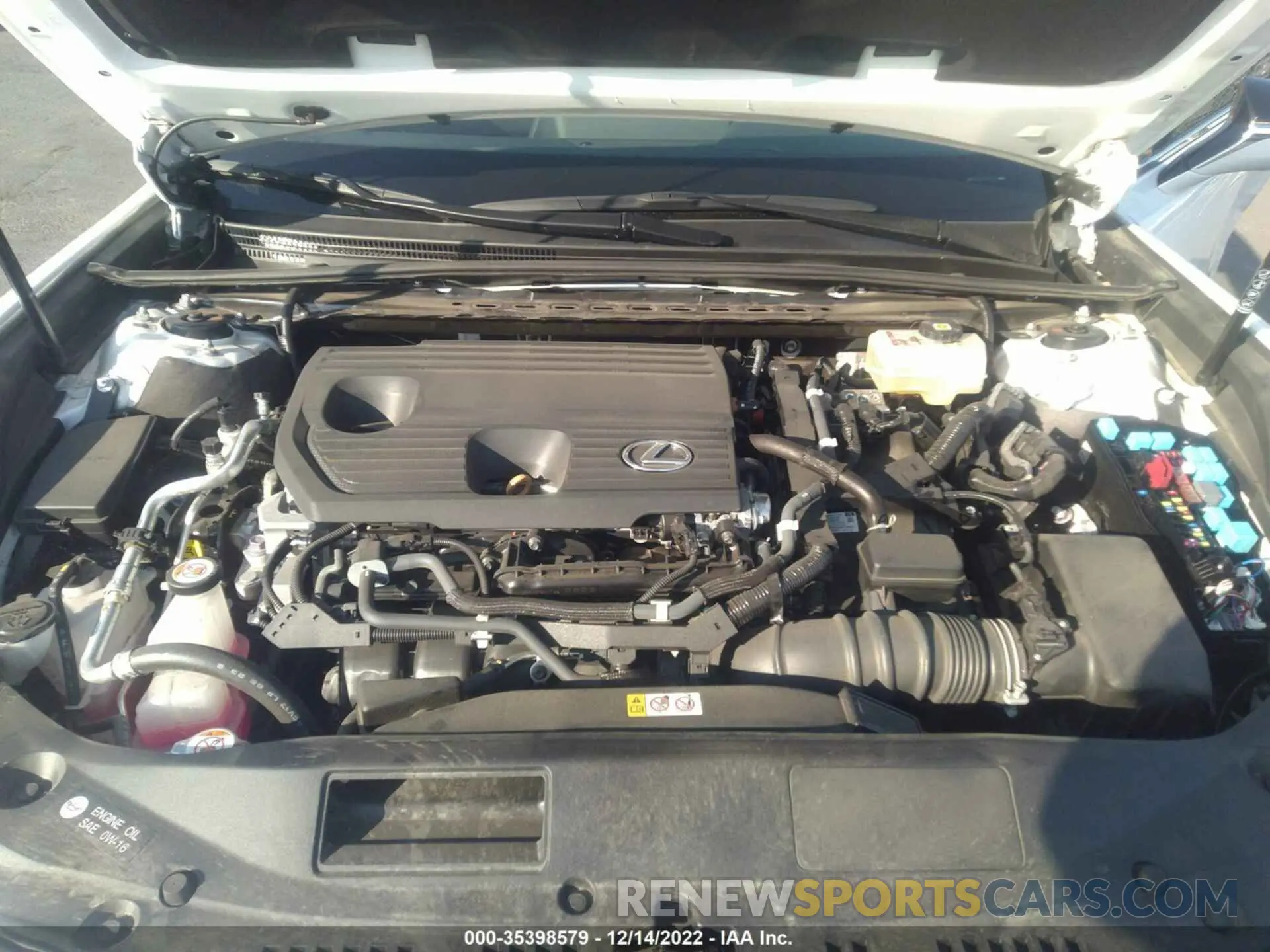 10 Фотография поврежденного автомобиля 58ADA1C17NU015883 LEXUS ES 2022