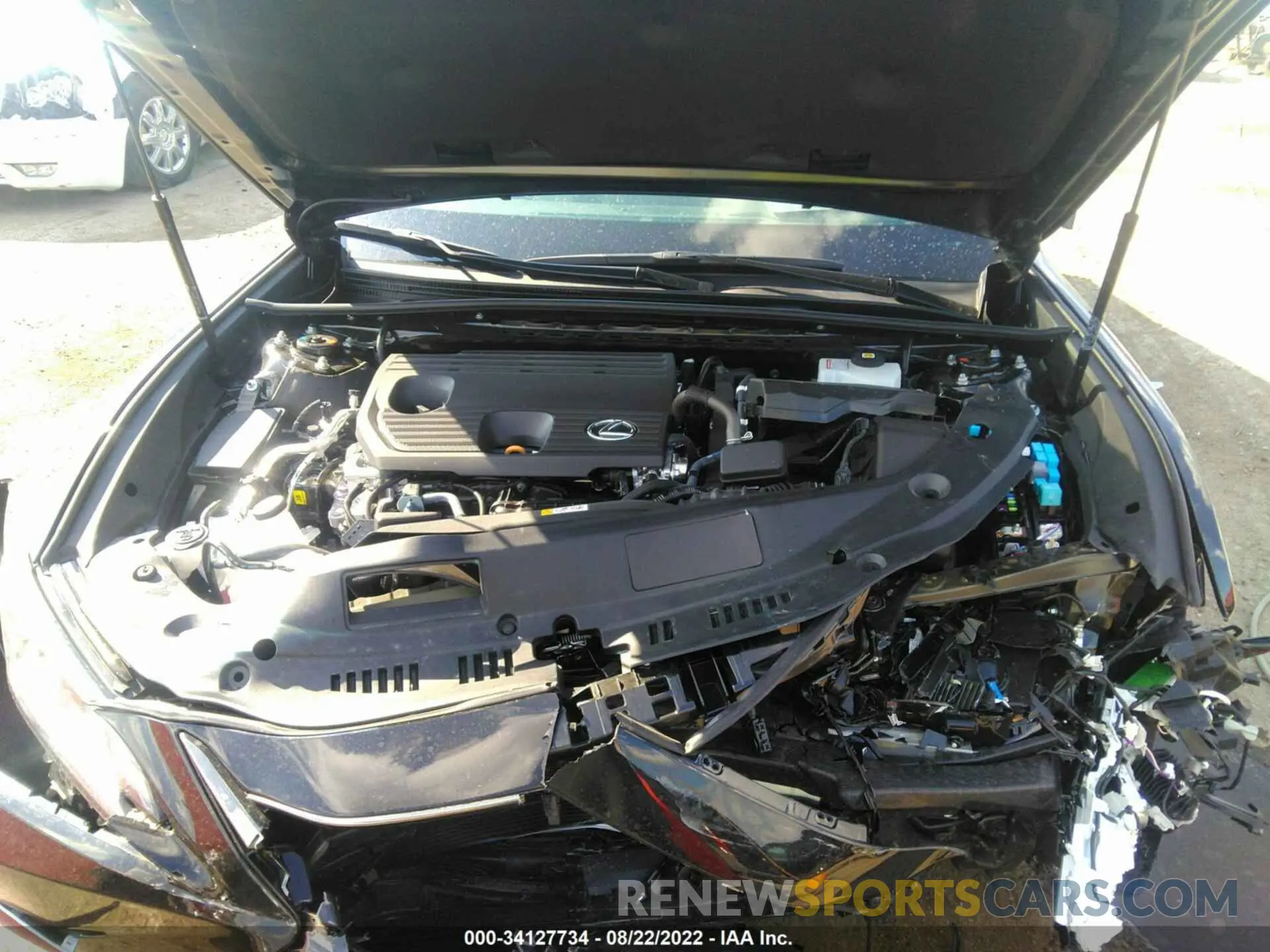 10 Фотография поврежденного автомобиля 58AGA1C1XNU023652 LEXUS ES 2022