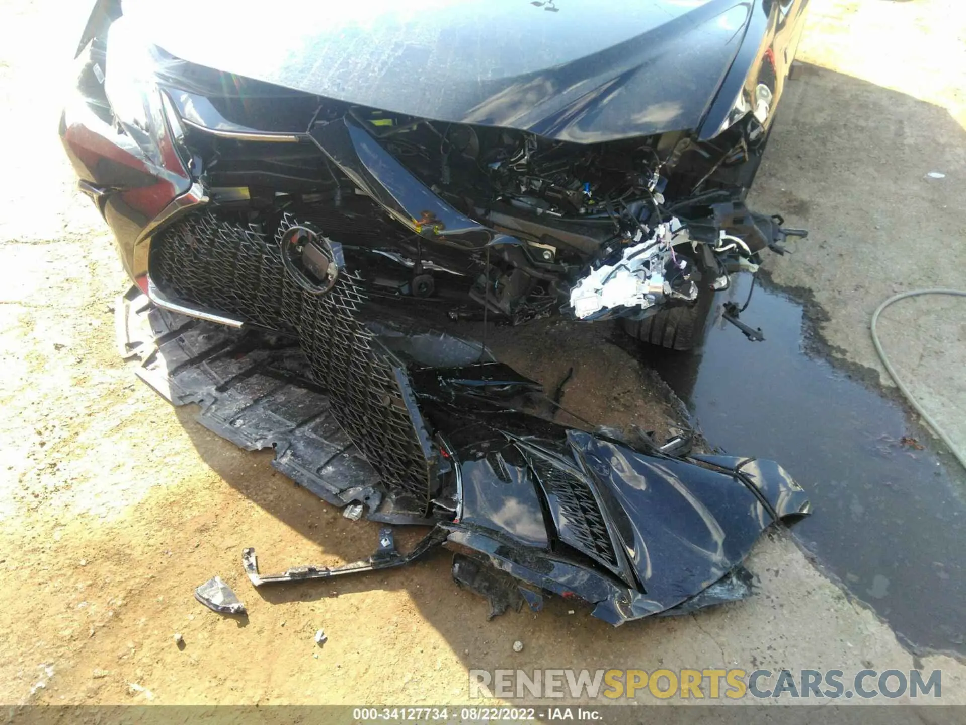 6 Фотография поврежденного автомобиля 58AGA1C1XNU023652 LEXUS ES 2022