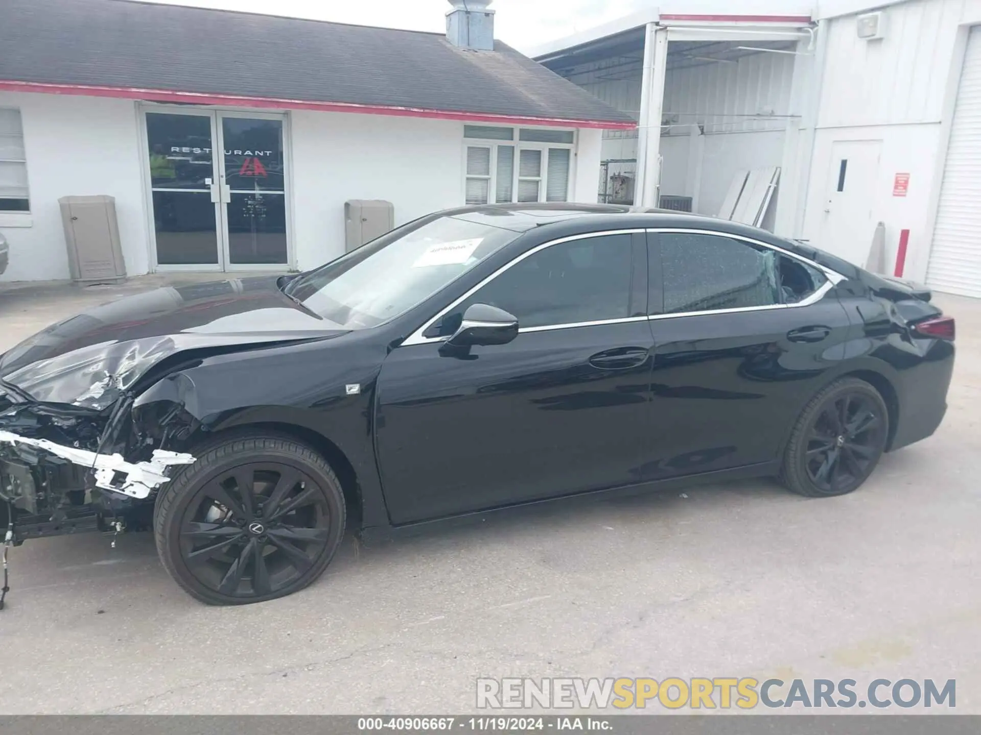 14 Photograph of a damaged car 58AJZ1B19RU167067 LEXUS ES 2024
