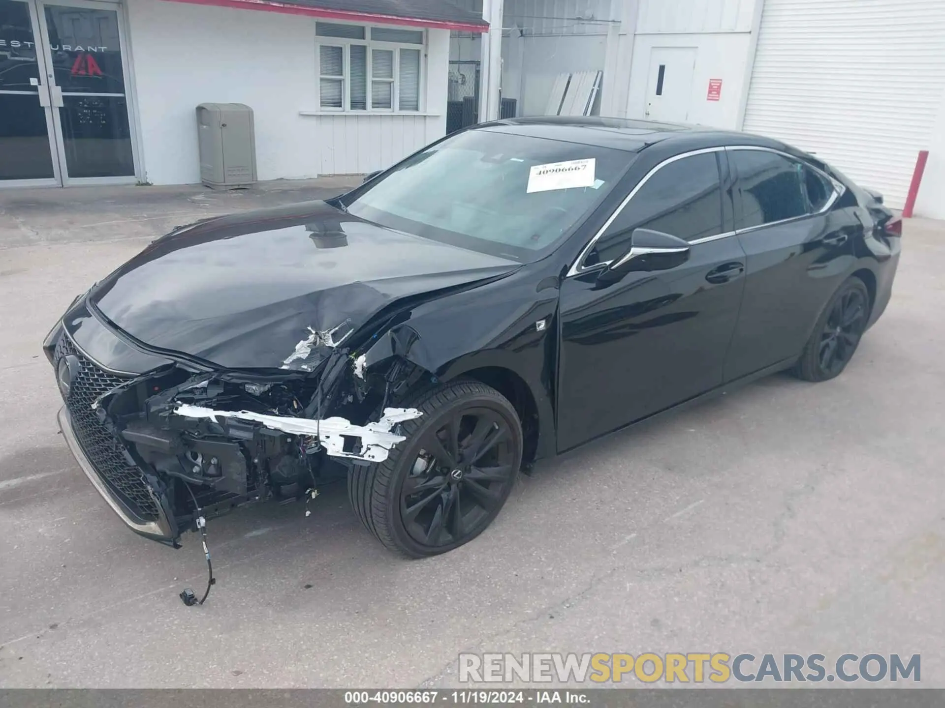2 Photograph of a damaged car 58AJZ1B19RU167067 LEXUS ES 2024