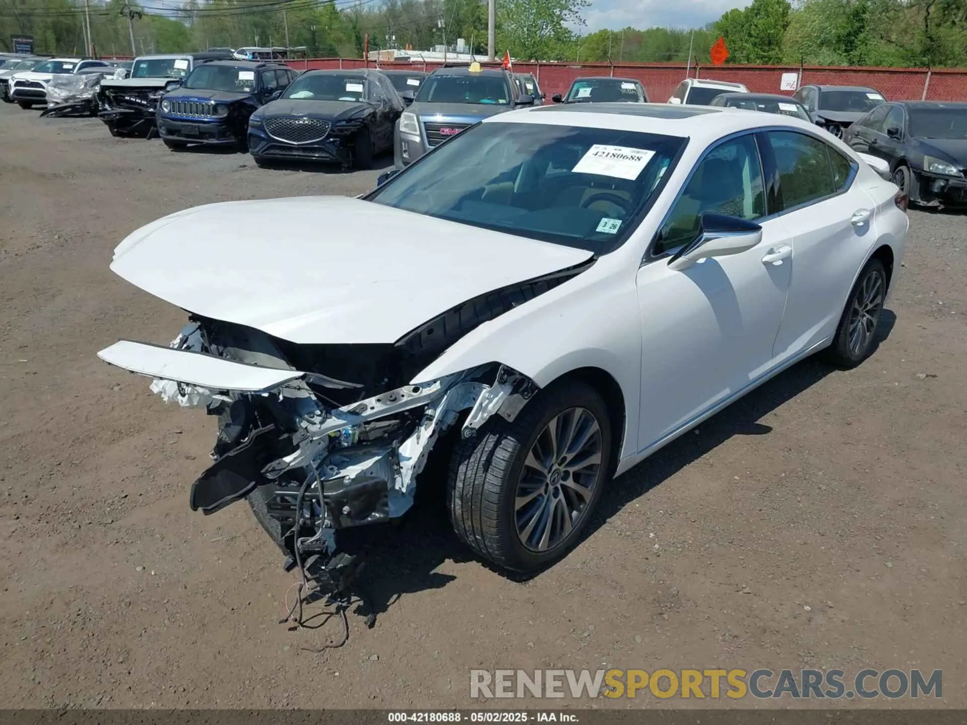 6 Photograph of a damaged car 58AD11D17MU005321 LEXUS ES 250 2021