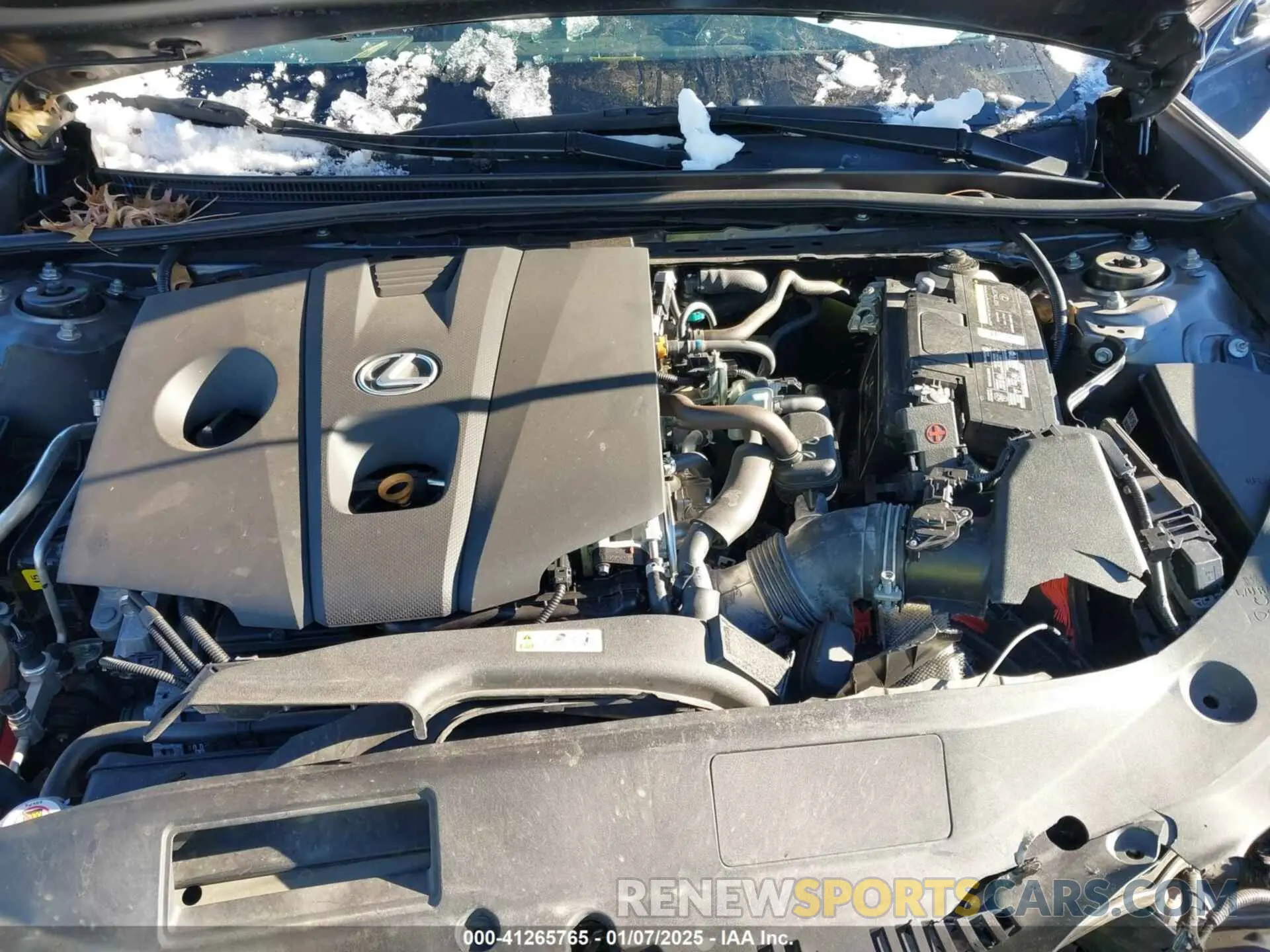 10 Фотография поврежденного автомобиля 58AD11D18MU006249 LEXUS ES 250 2021