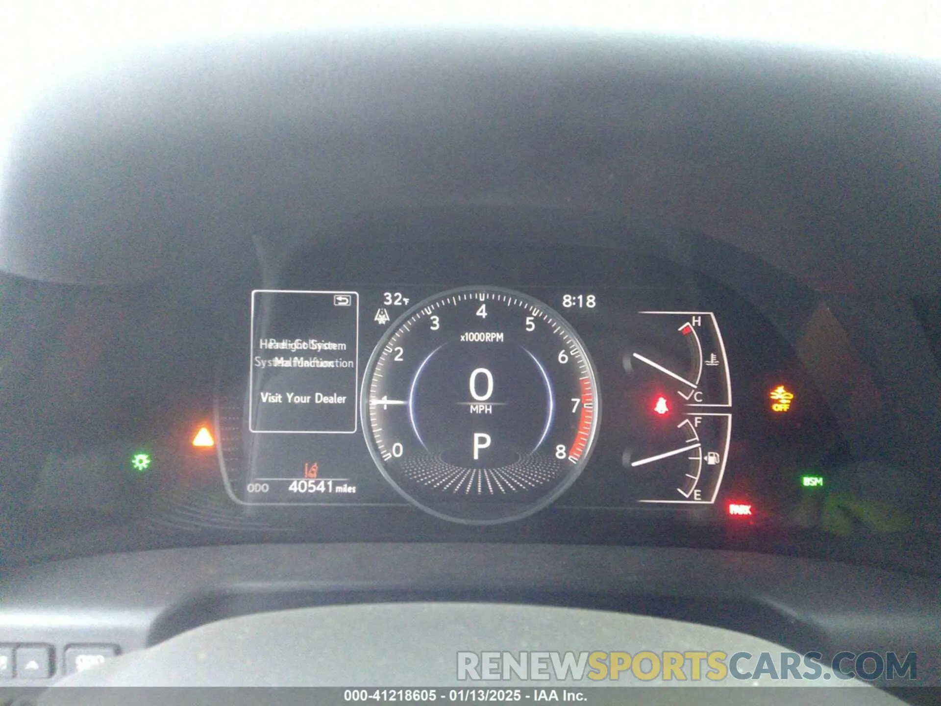 7 Фотография поврежденного автомобиля 58AD11D13NU009805 LEXUS ES 250 2022