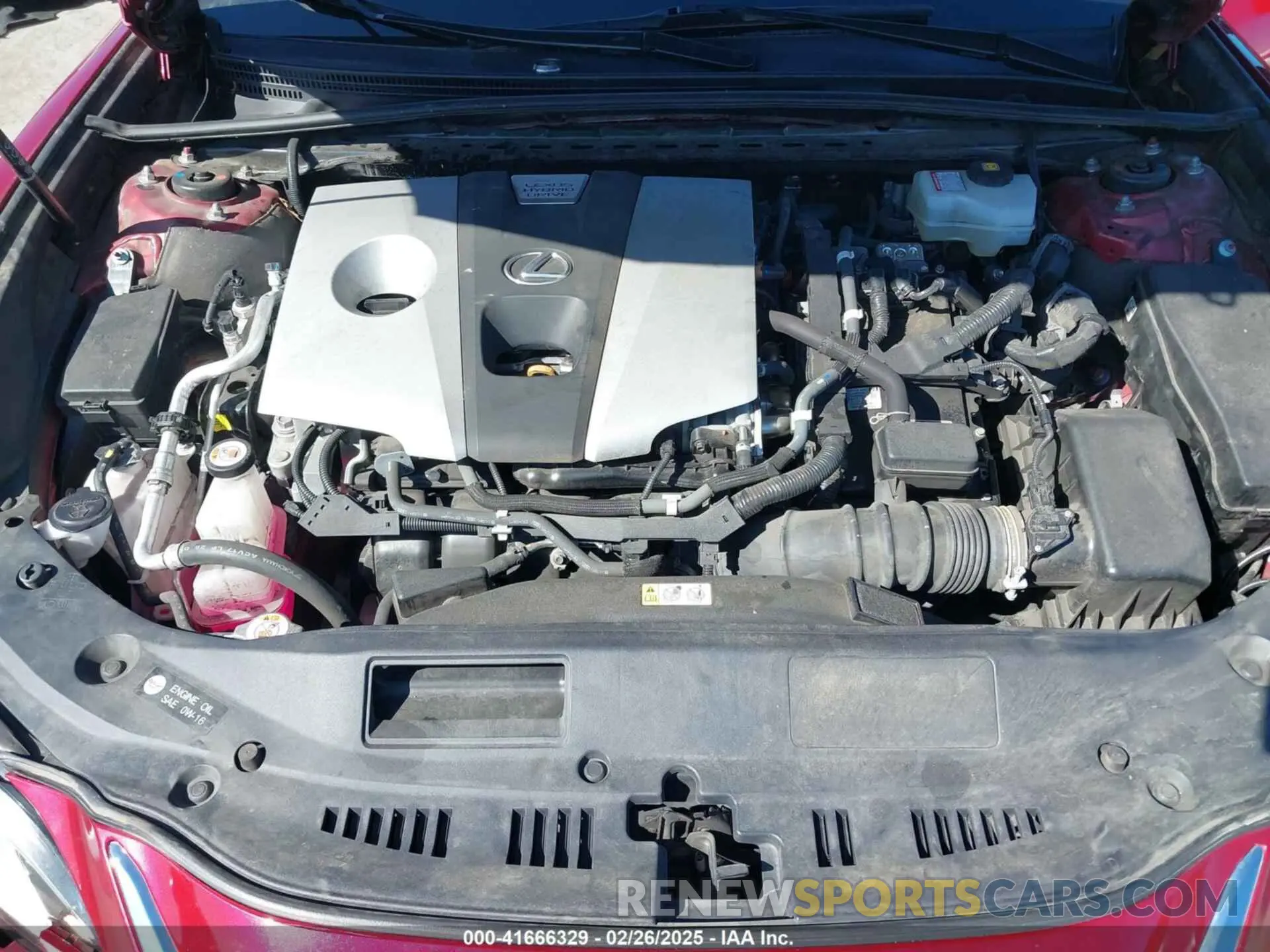 10 Photograph of a damaged car 58AB21B13KU001903 LEXUS ES 300H 2019