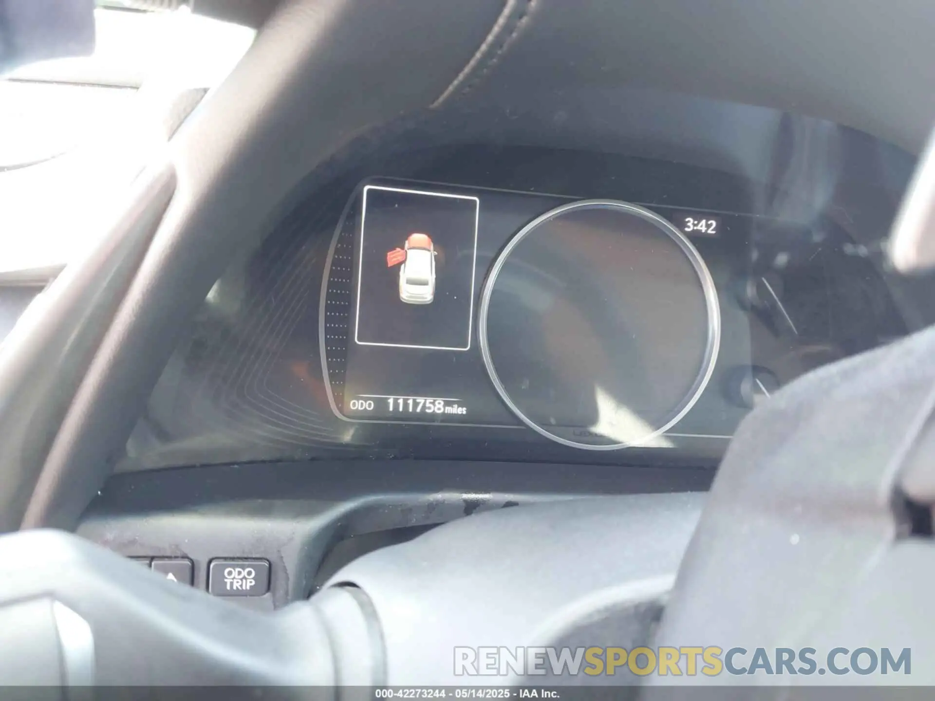 7 Photograph of a damaged car 58AB21B15KU002342 LEXUS ES 300H 2019