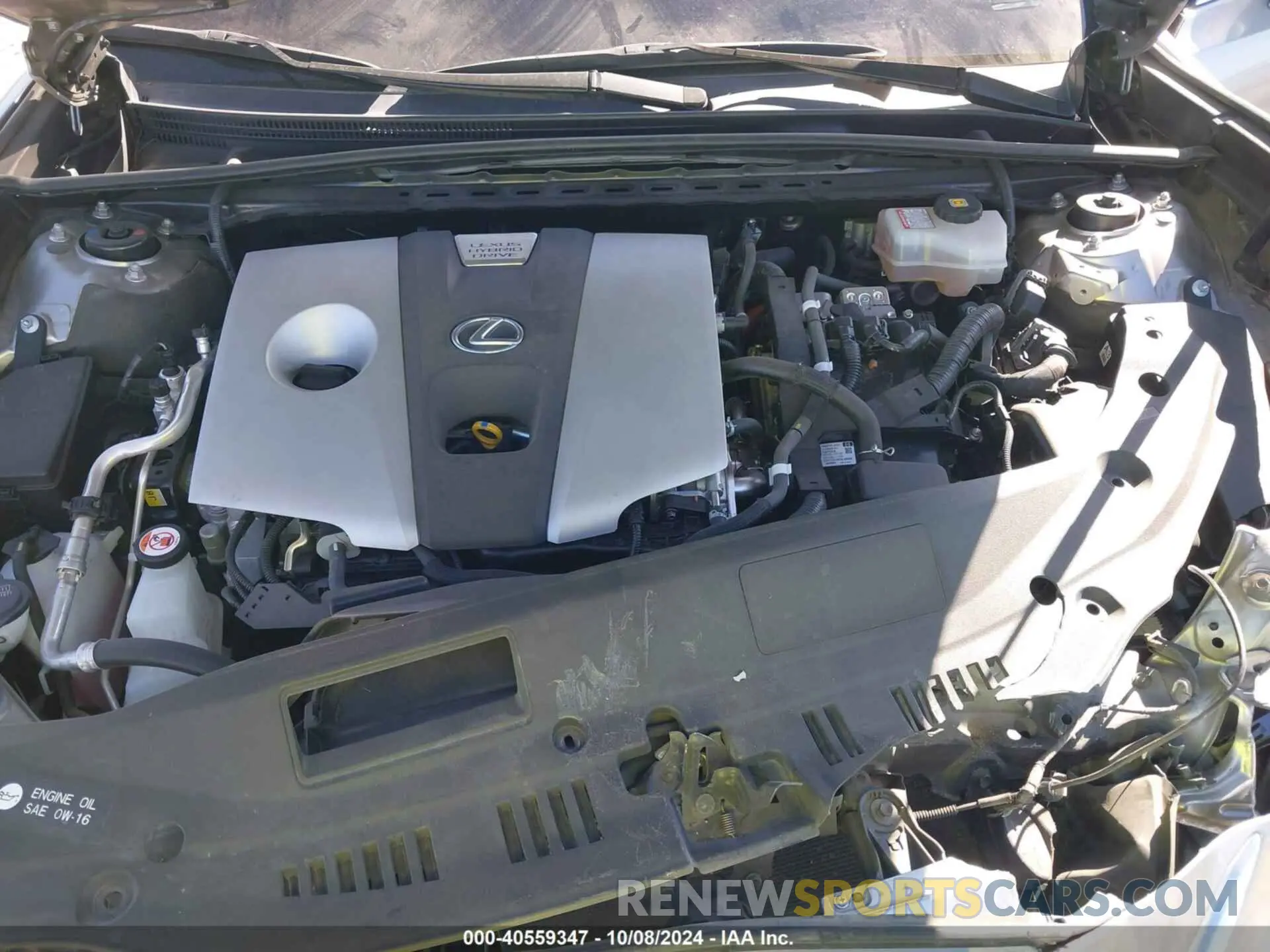 10 Photograph of a damaged car JTHB21B10K2023461 LEXUS ES 300H 2019
