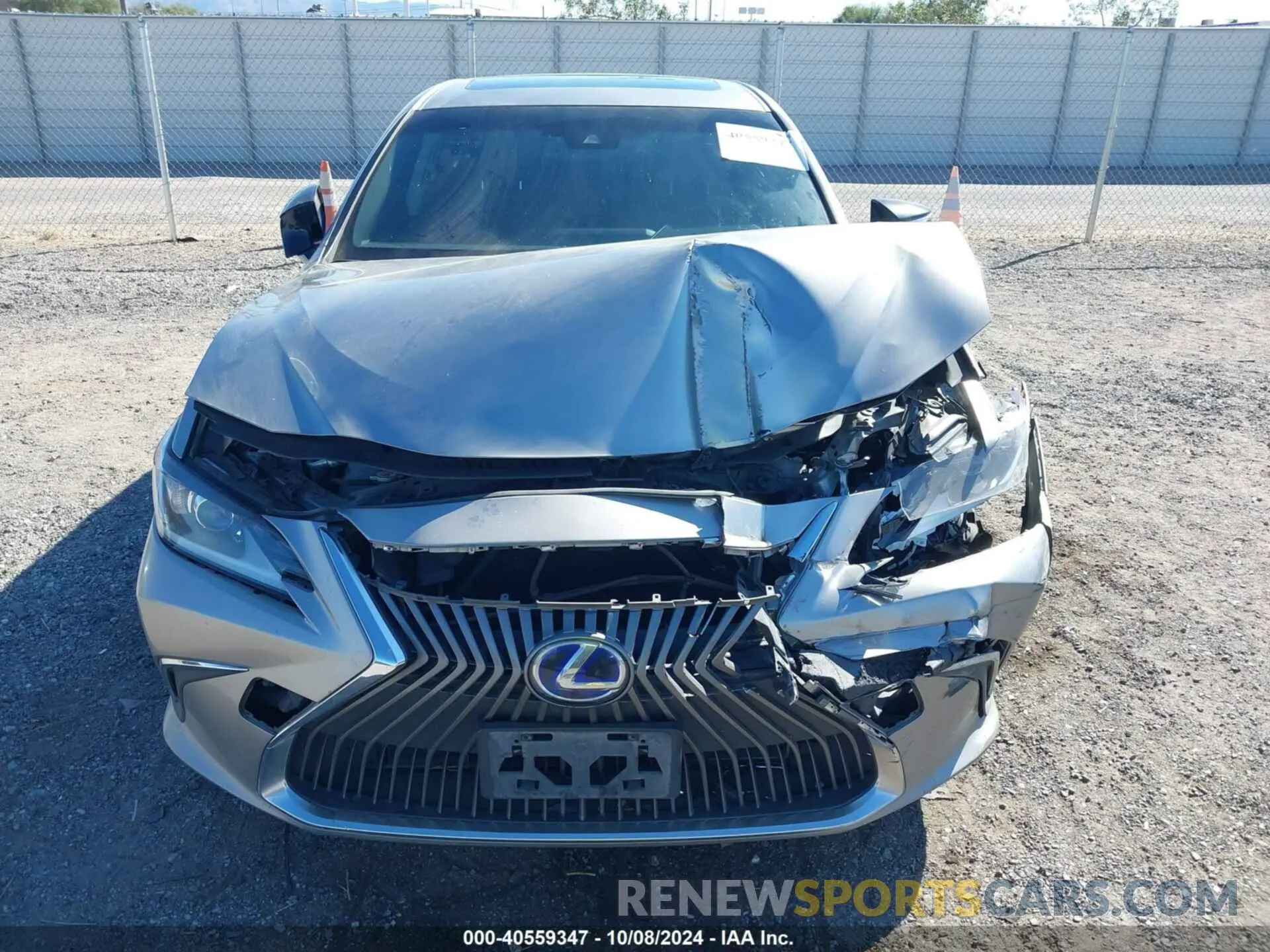 12 Photograph of a damaged car JTHB21B10K2023461 LEXUS ES 300H 2019