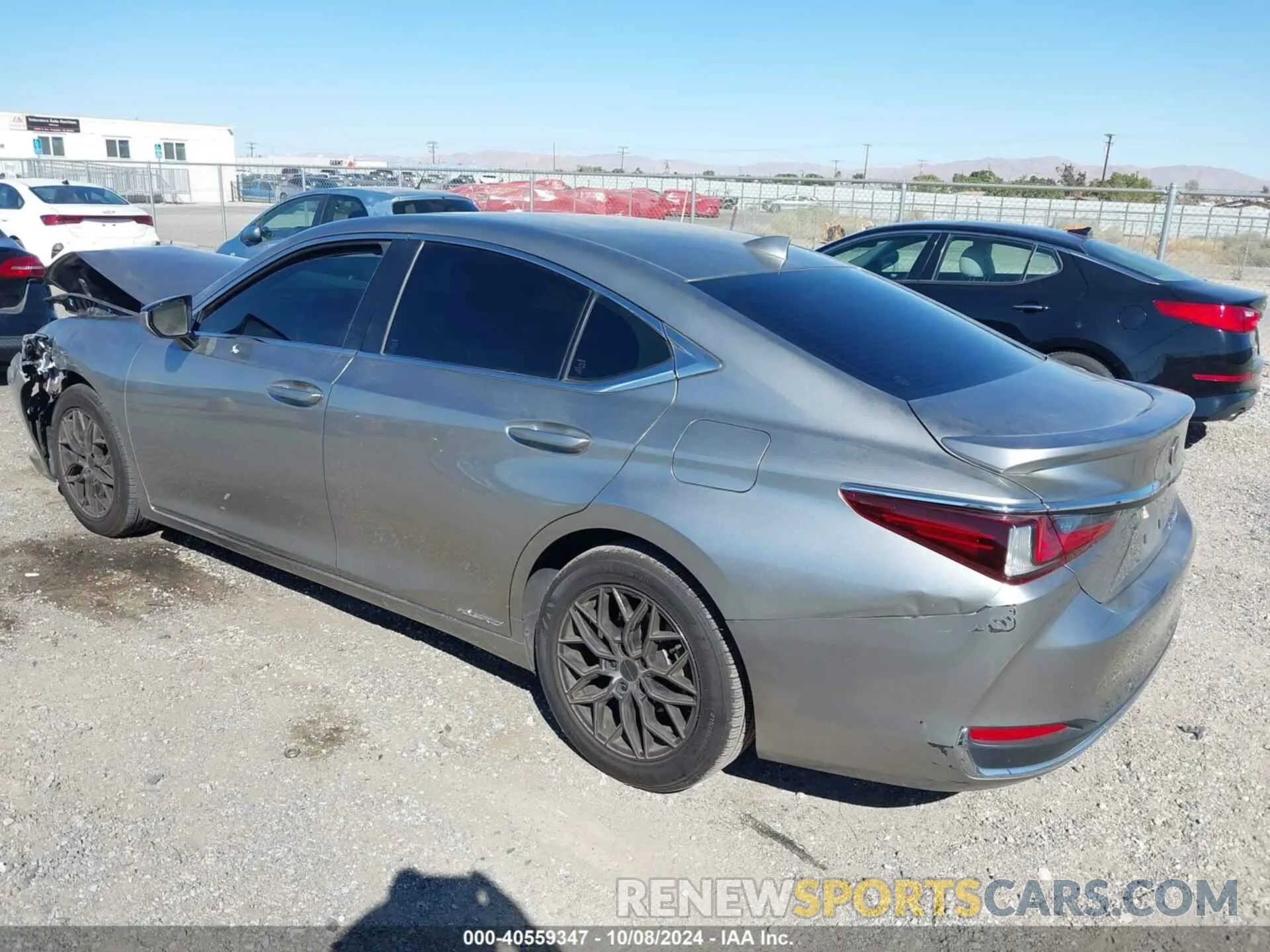3 Photograph of a damaged car JTHB21B10K2023461 LEXUS ES 300H 2019