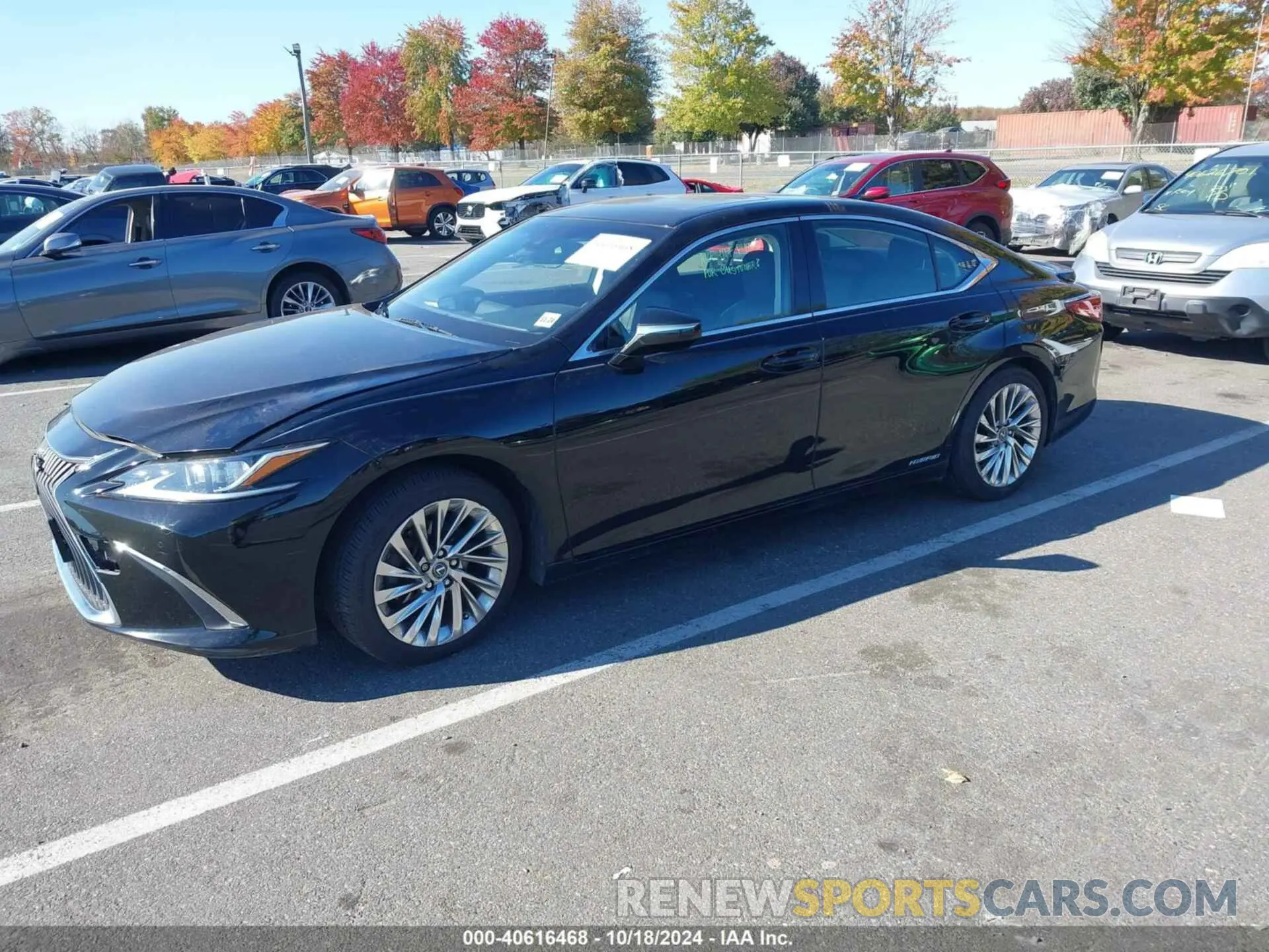 2 Photograph of a damaged car JTHB21B11K2028538 LEXUS ES 300H 2019