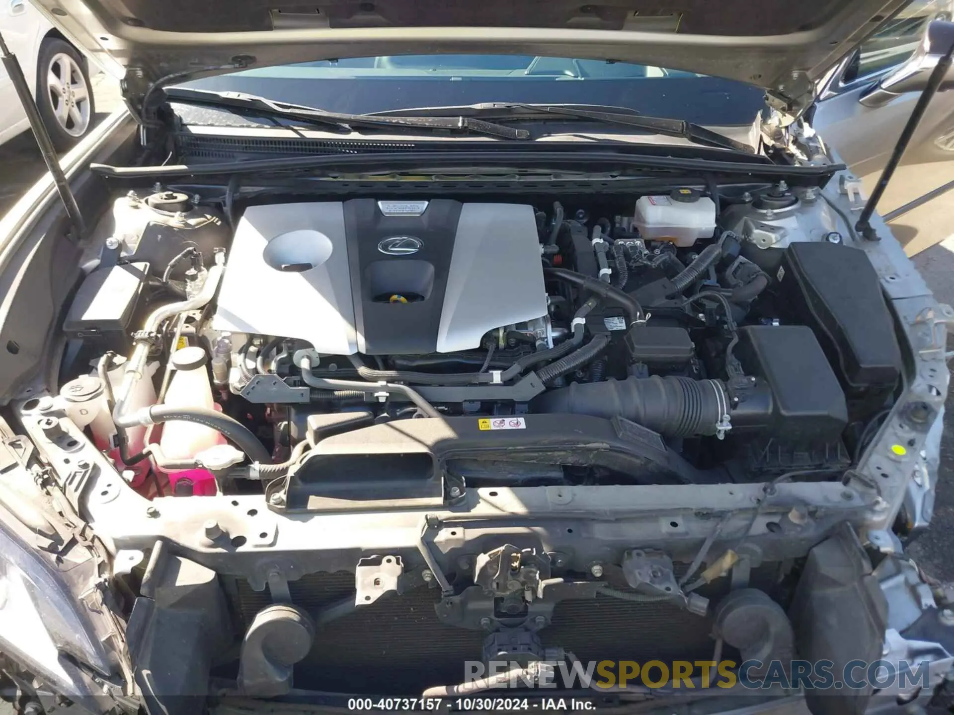 10 Photograph of a damaged car JTHB21B18K2022820 LEXUS ES 300H 2019