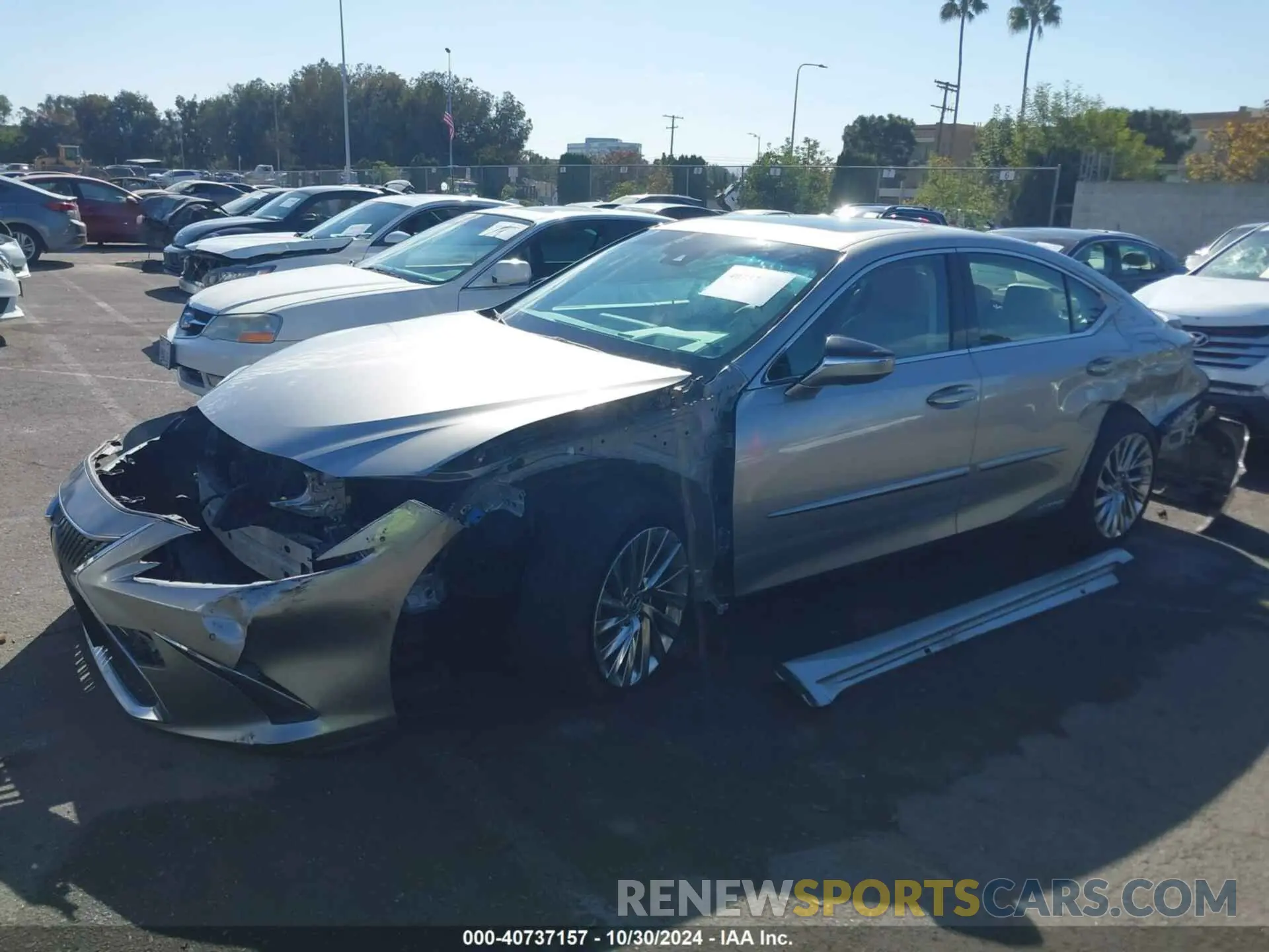 15 Photograph of a damaged car JTHB21B18K2022820 LEXUS ES 300H 2019