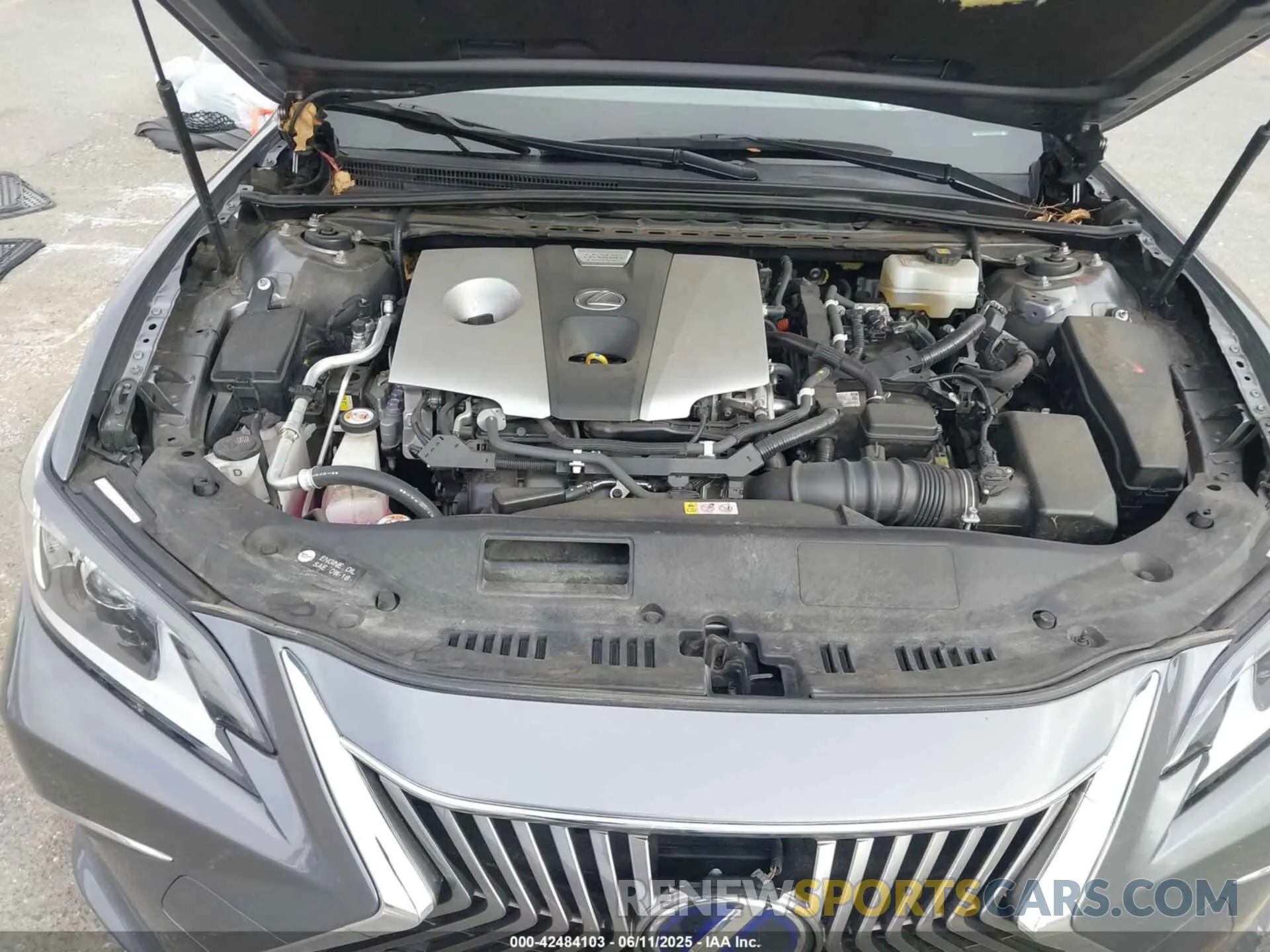 10 Фотография поврежденного автомобиля JTHB21B19K2022809 LEXUS ES 300H 2019