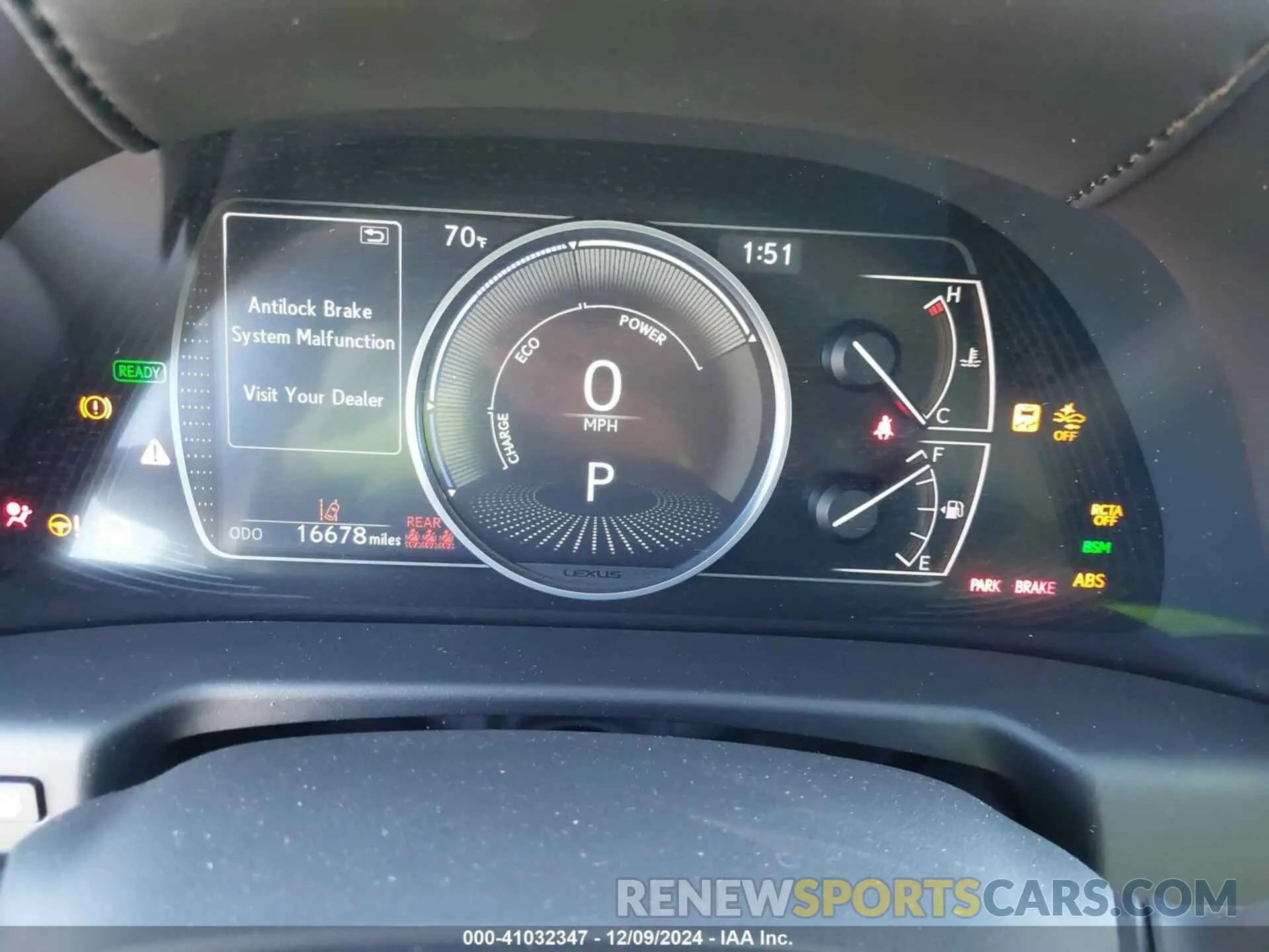 7 Фотография поврежденного автомобиля 58AD21B13LU012314 LEXUS ES 300H 2020