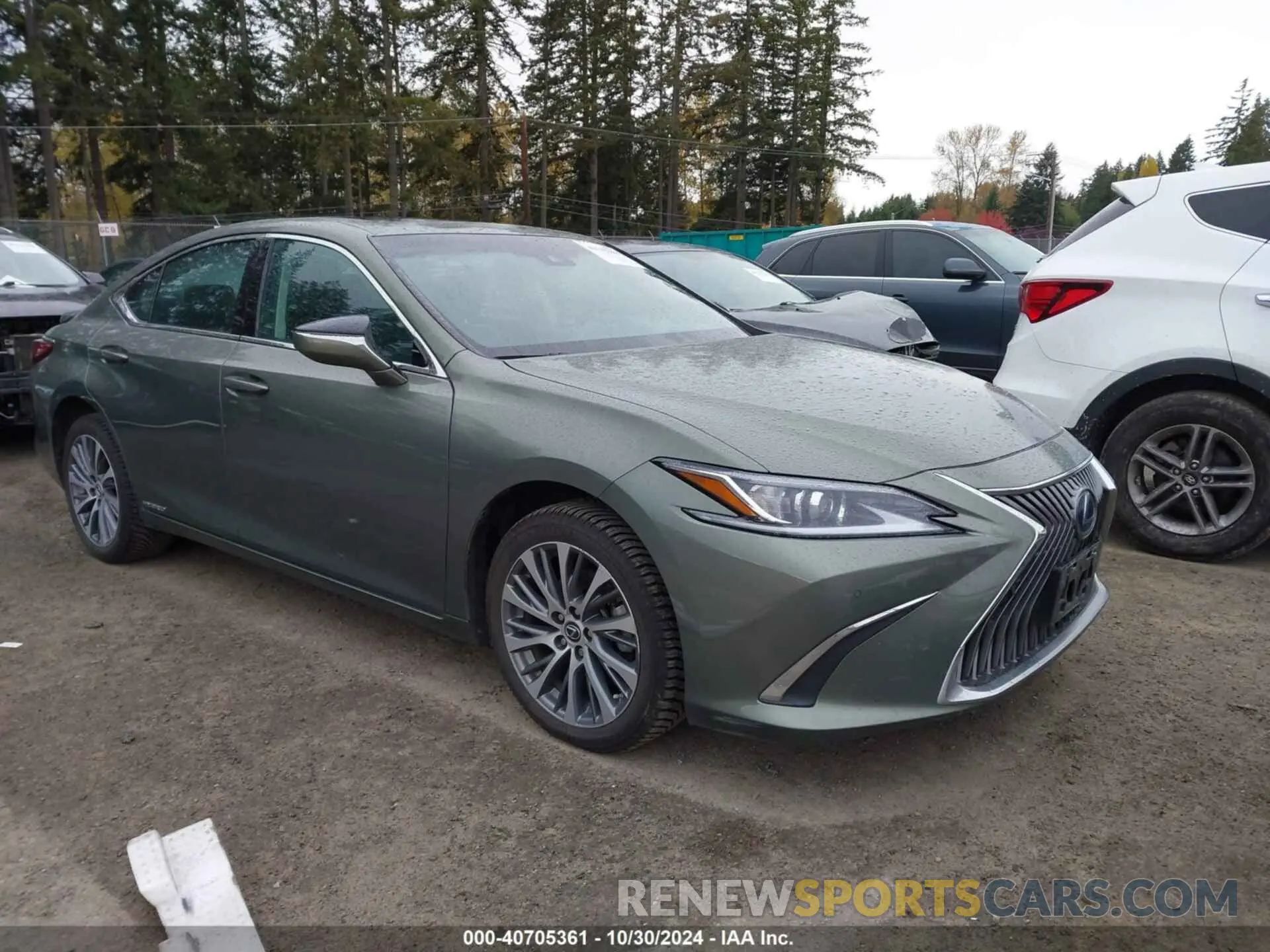1 Photograph of a damaged car 58AD21B1XLU008776 LEXUS ES 300H 2020