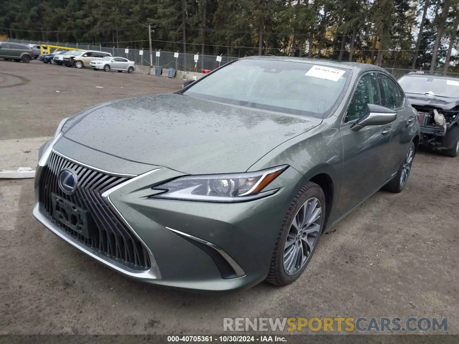 2 Photograph of a damaged car 58AD21B1XLU008776 LEXUS ES 300H 2020