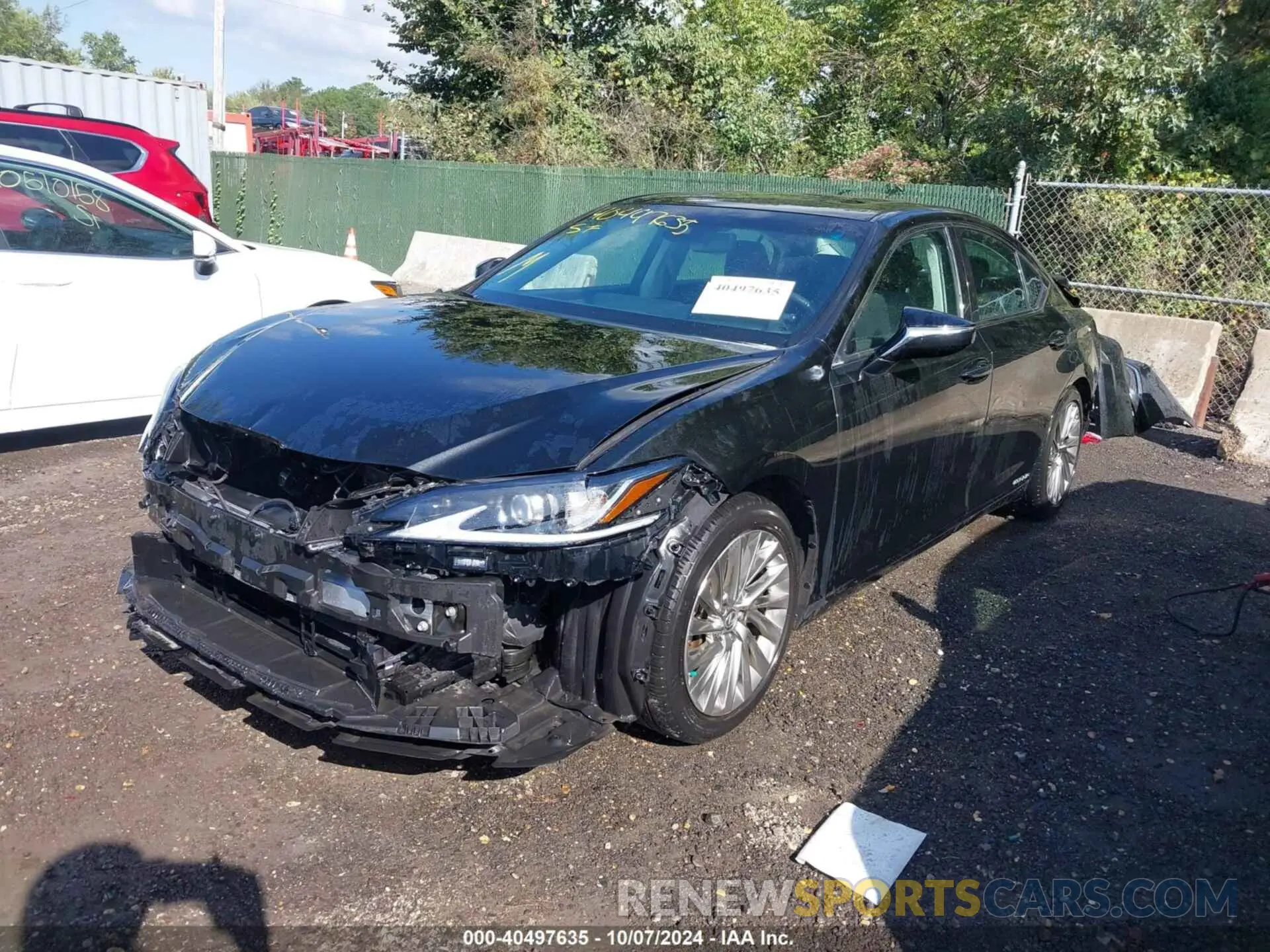 2 Фотография поврежденного автомобиля 58AE21B10LU011464 LEXUS ES 300H 2020