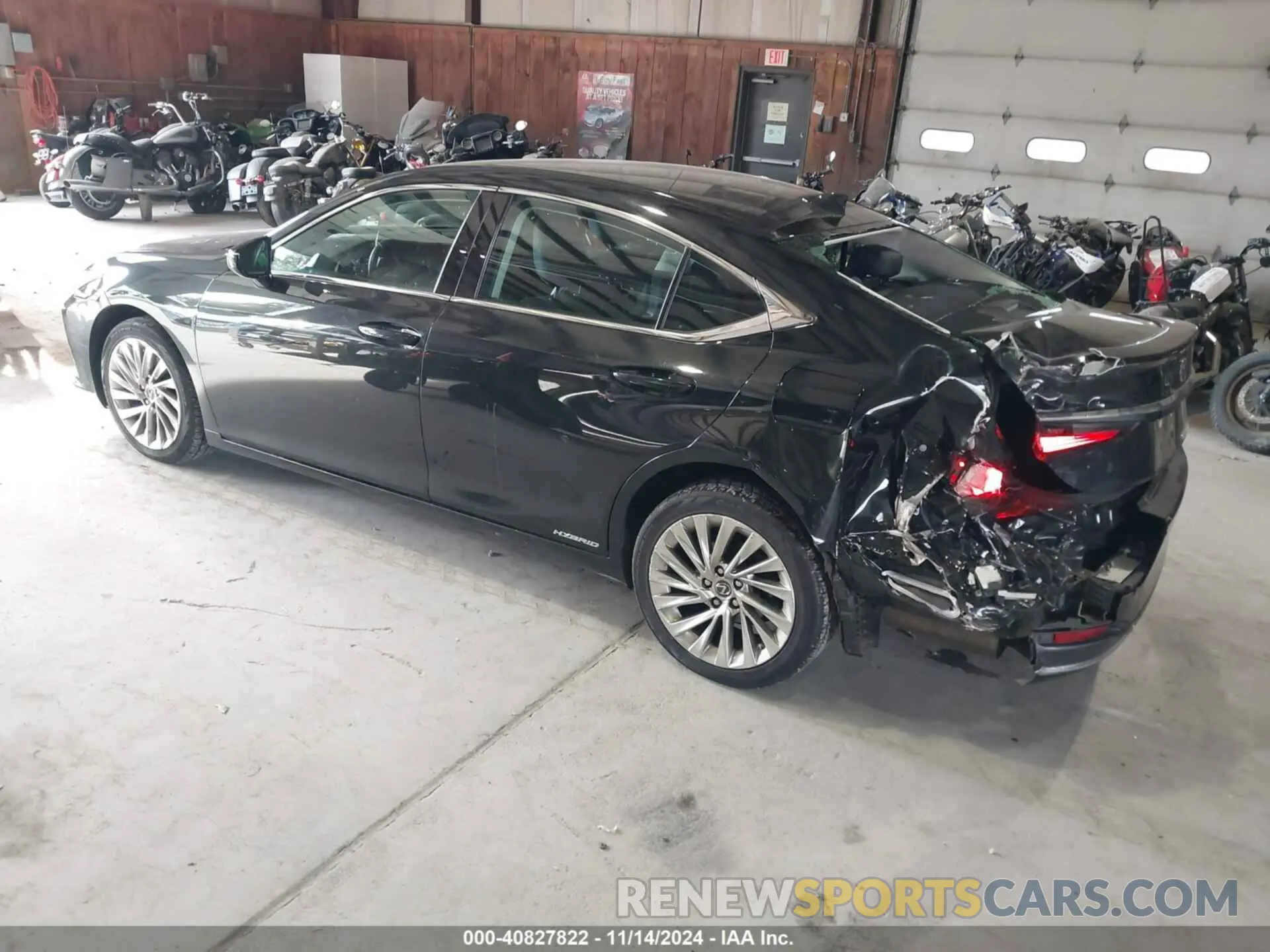 3 Фотография поврежденного автомобиля 58AE21B16LU005362 LEXUS ES 300H 2020
