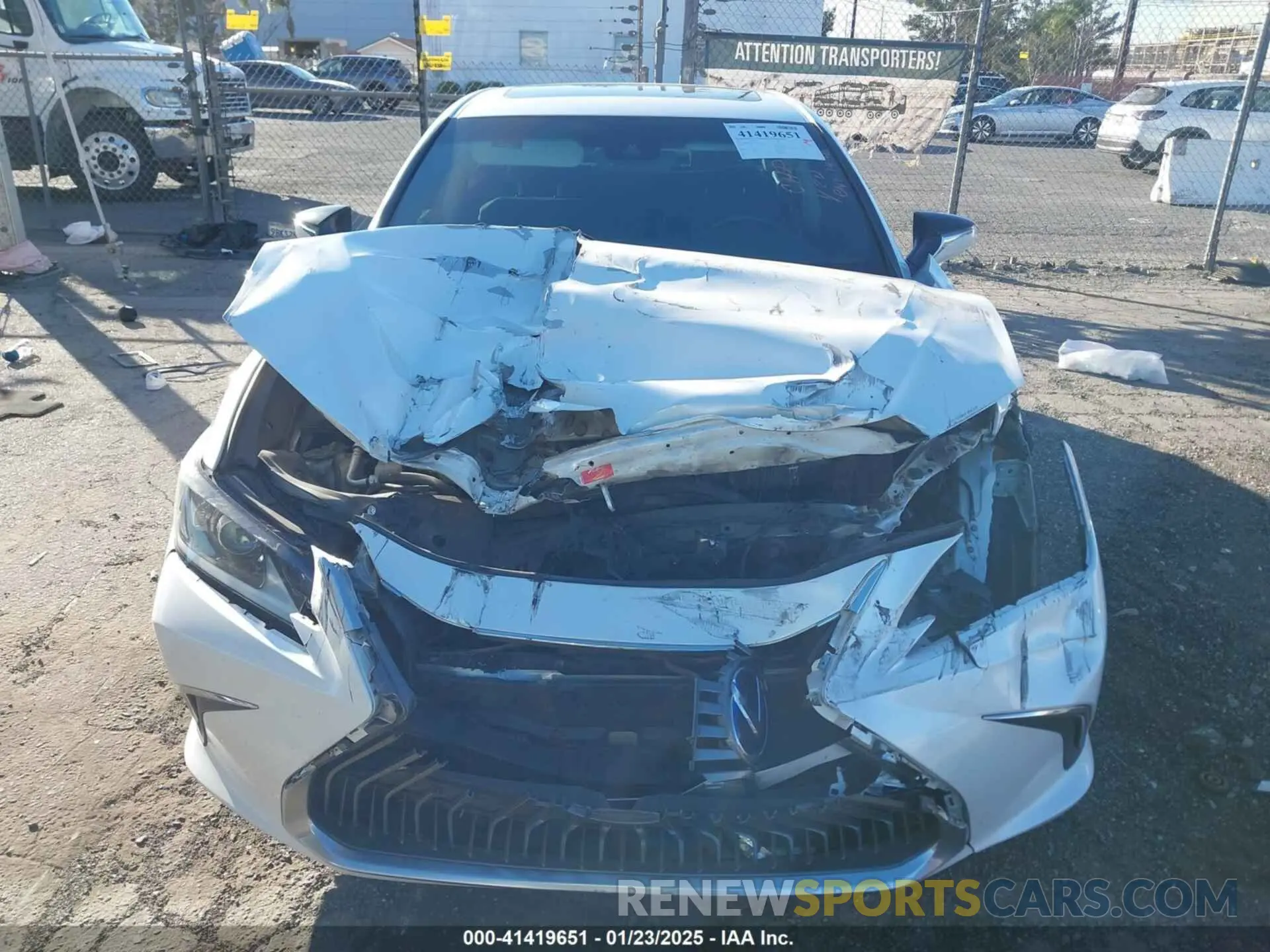 12 Photograph of a damaged car 58ACA1C13MU005572 LEXUS ES 300H 2021