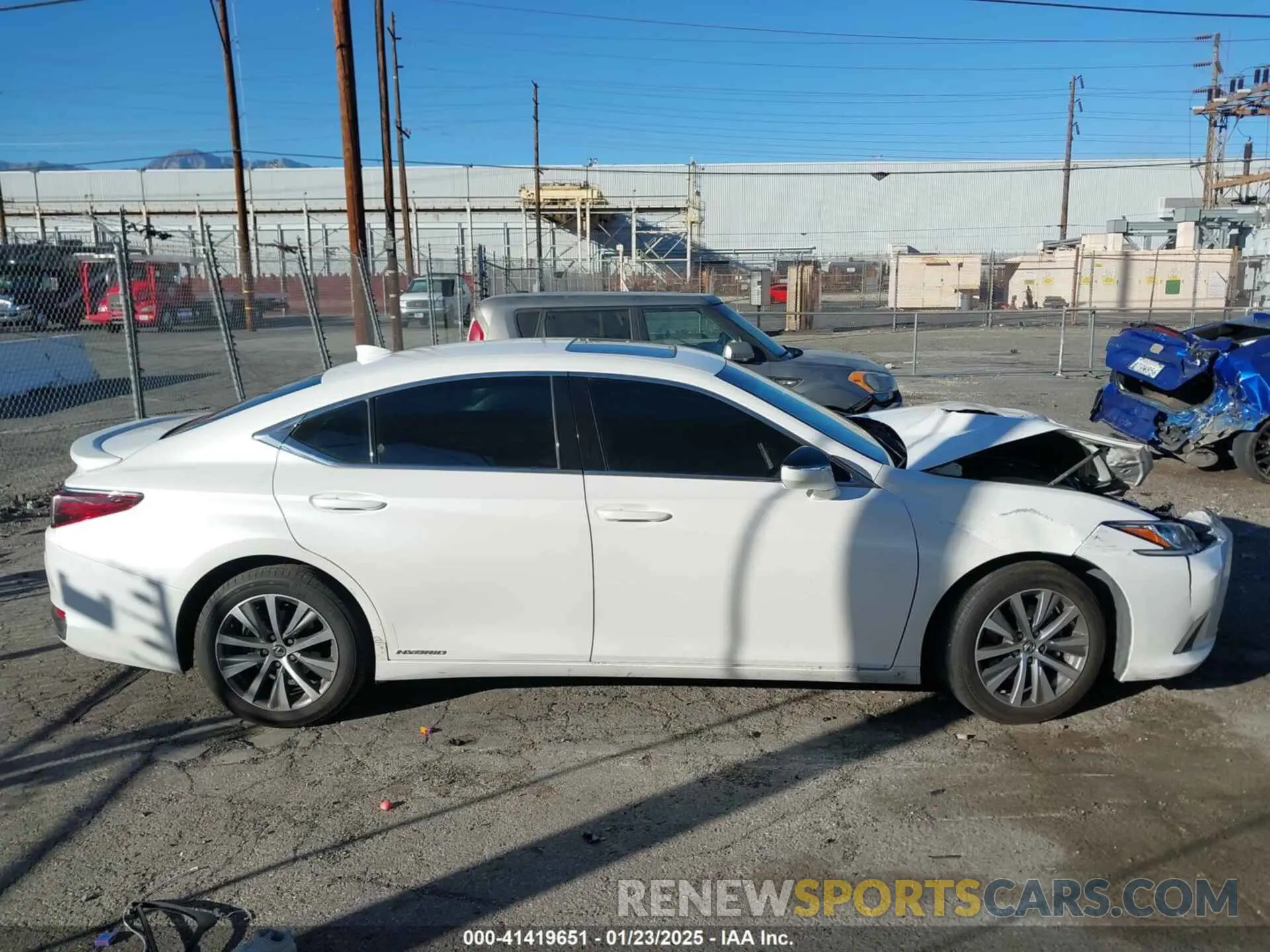 13 Photograph of a damaged car 58ACA1C13MU005572 LEXUS ES 300H 2021