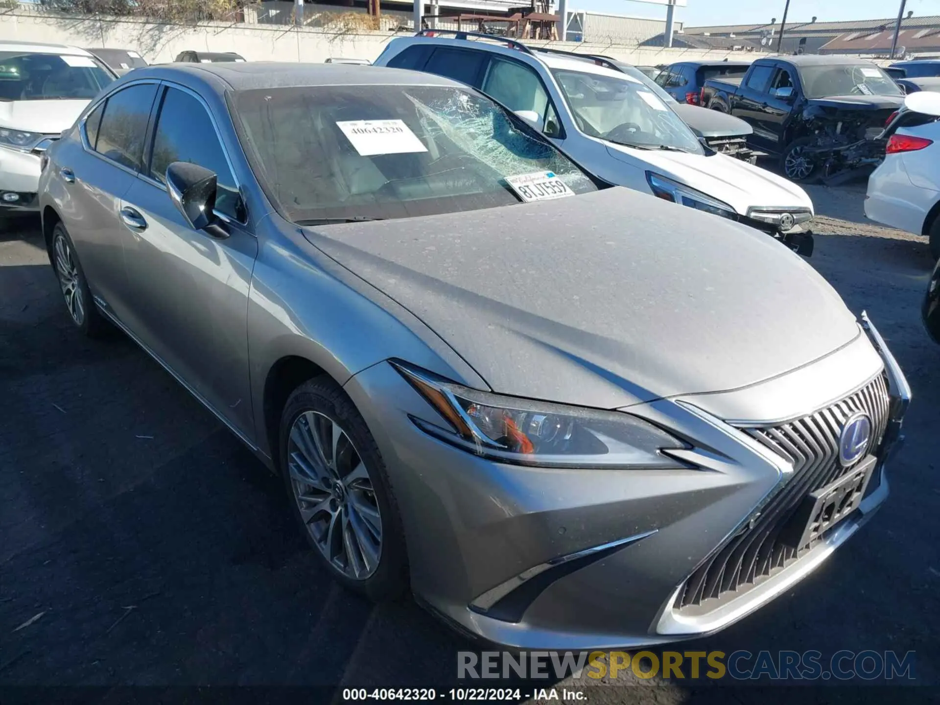 1 Photograph of a damaged car 58ADA1C12MU001260 LEXUS ES 300H 2021
