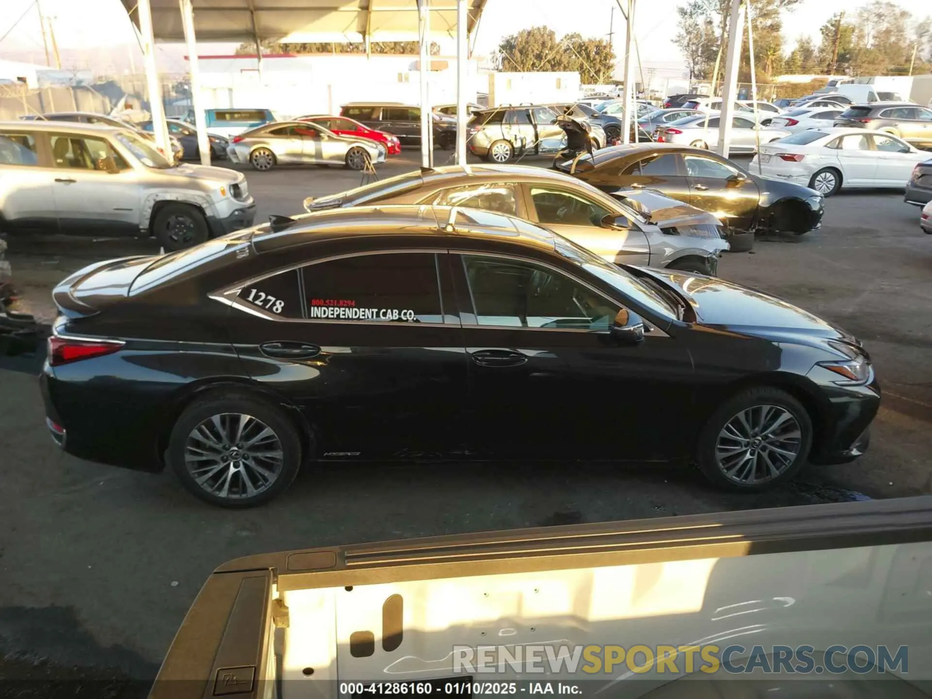 13 Photograph of a damaged car 58ADA1C13MU005334 LEXUS ES 300H 2021