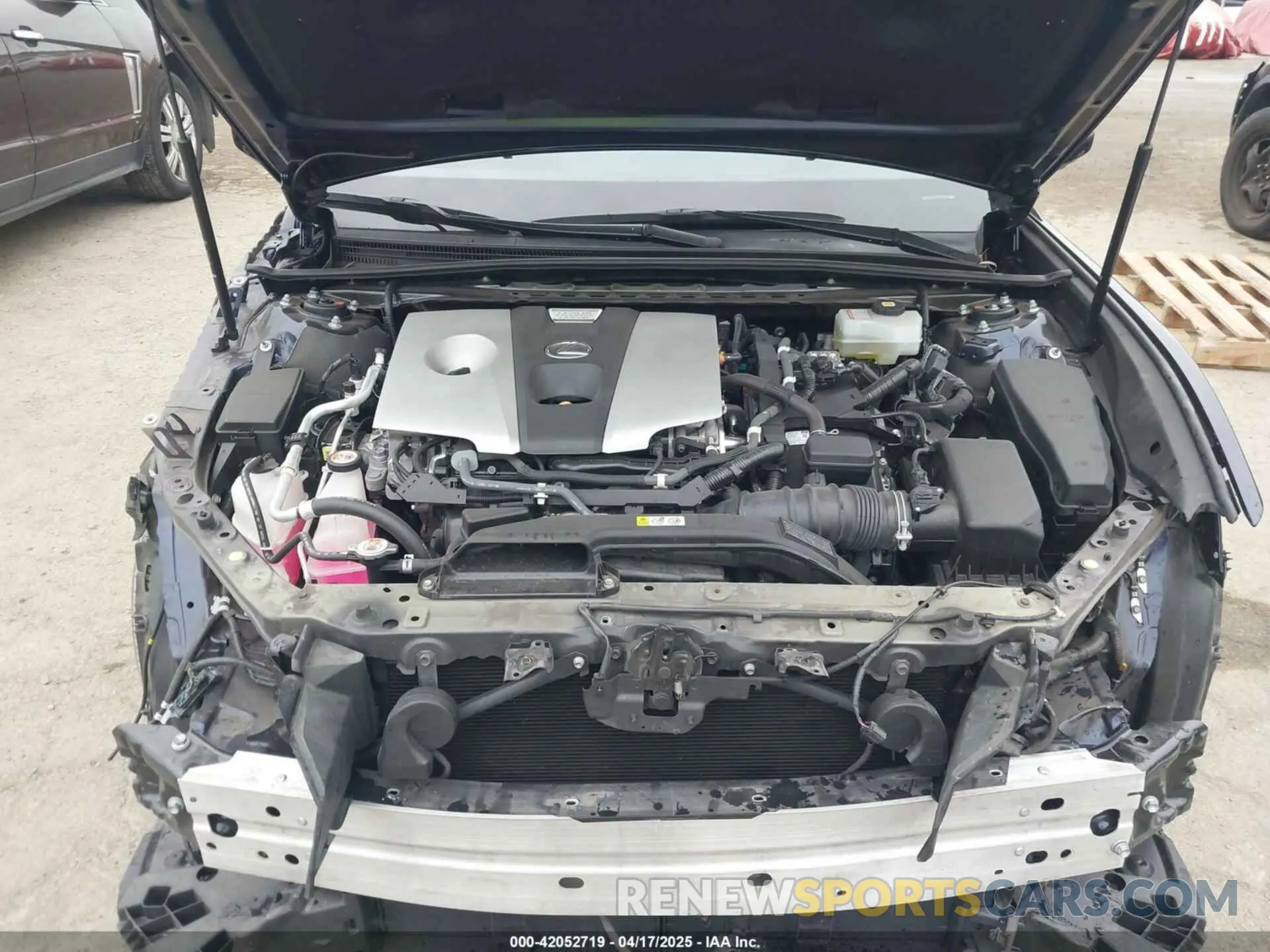 10 Фотография поврежденного автомобиля 58ADA1C19MU012790 LEXUS ES 300H 2021