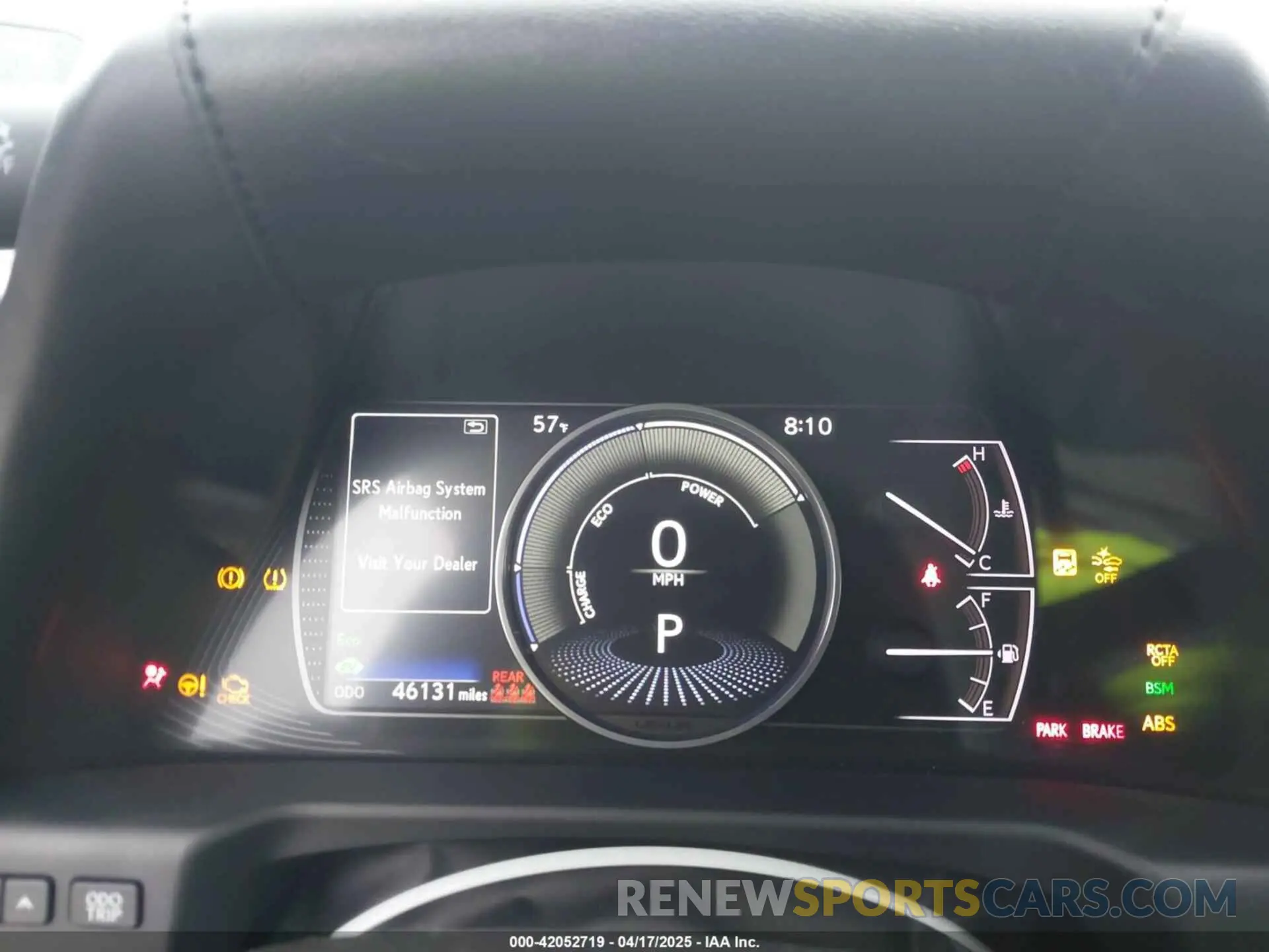 7 Фотография поврежденного автомобиля 58ADA1C19MU012790 LEXUS ES 300H 2021