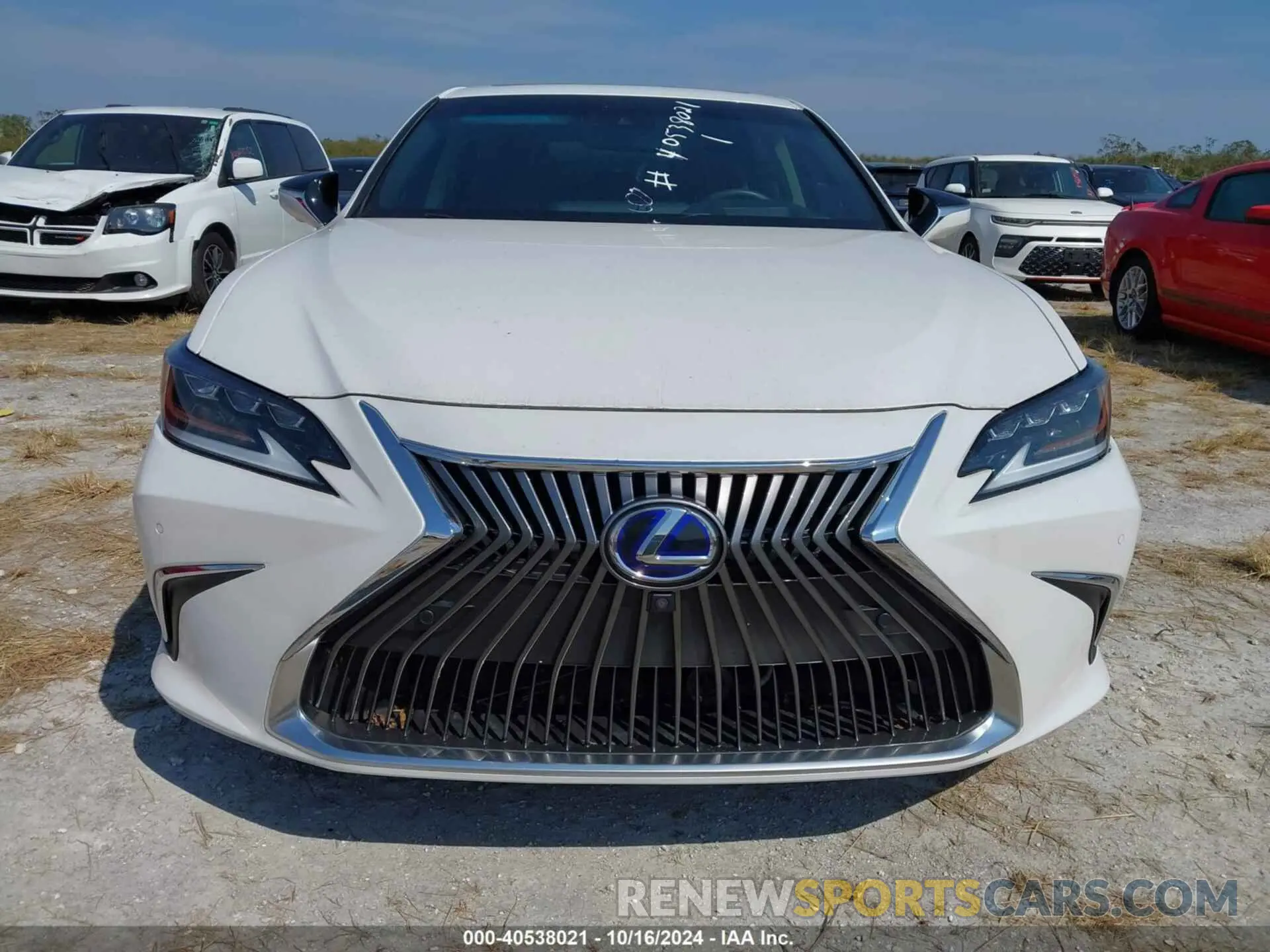 6 Photograph of a damaged car 58AFA1C13MU010462 LEXUS ES 300H 2021