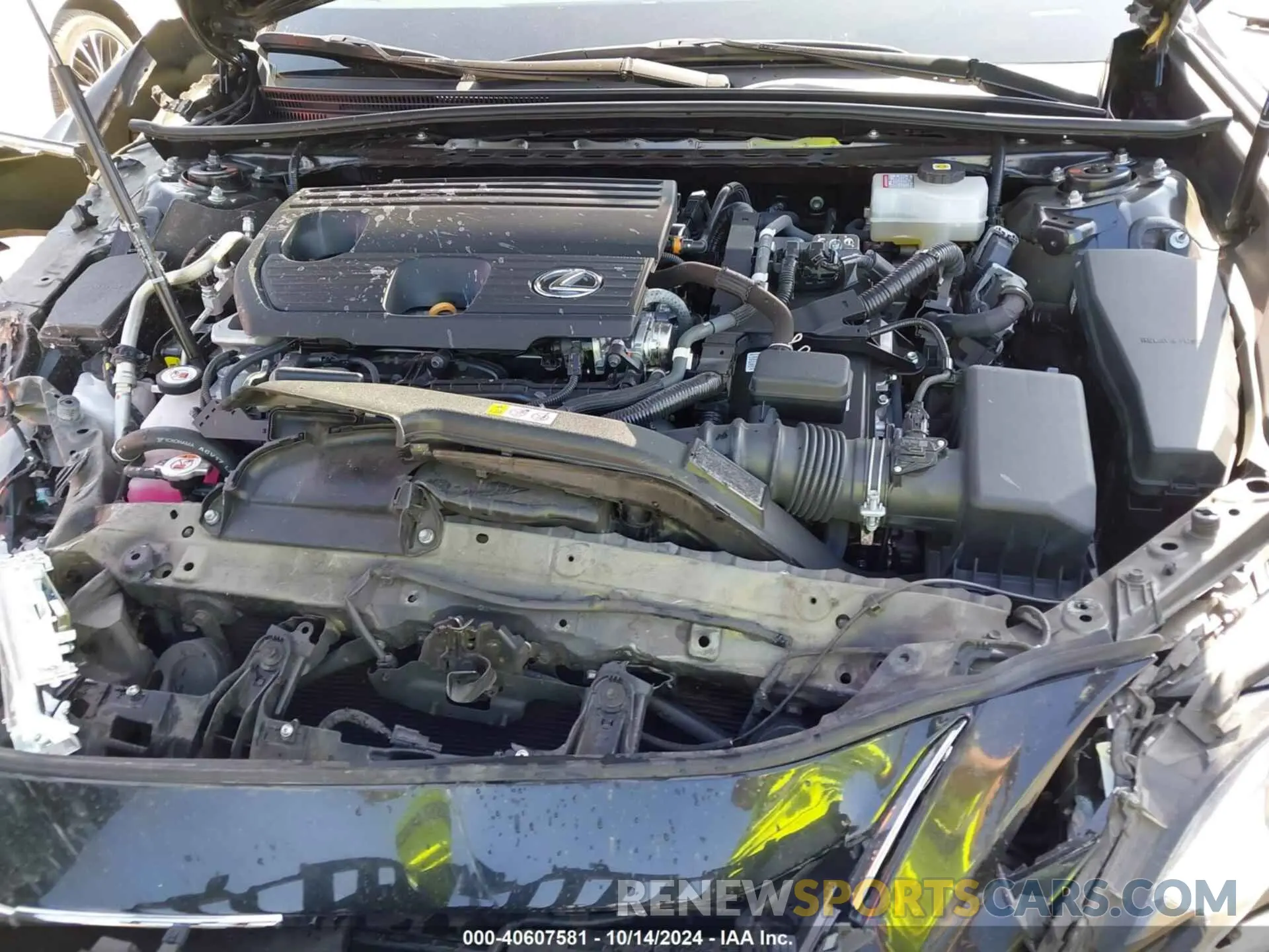 10 Фотография поврежденного автомобиля 58ACA1C14NU017523 LEXUS ES 300H 2022