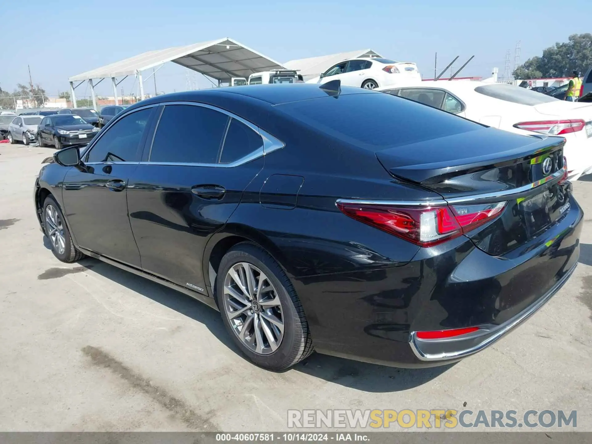 3 Фотография поврежденного автомобиля 58ACA1C14NU017523 LEXUS ES 300H 2022