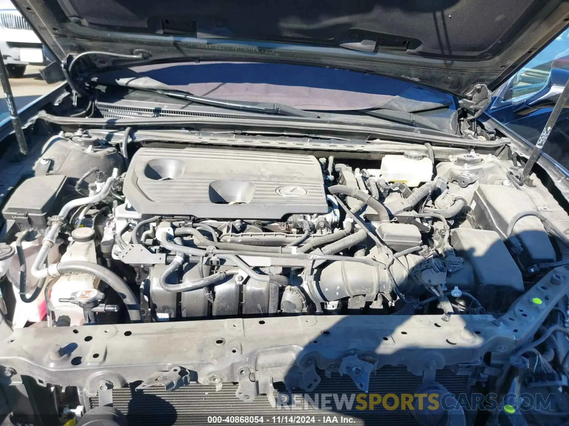 10 Фотография поврежденного автомобиля 58ADA1C14NU019602 LEXUS ES 300H 2022