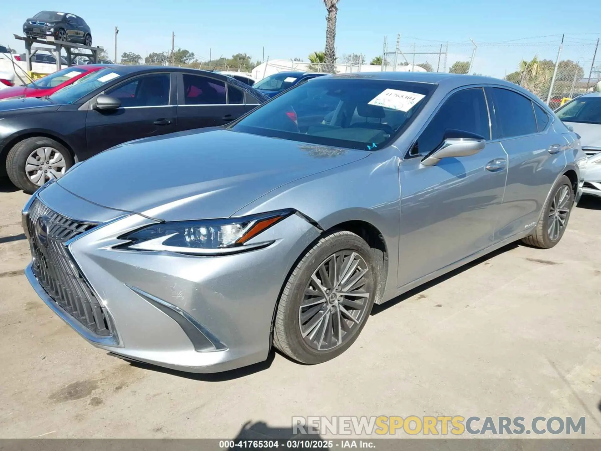2 Фотография поврежденного автомобиля 58ADA1C15NU026087 LEXUS ES 300H 2022