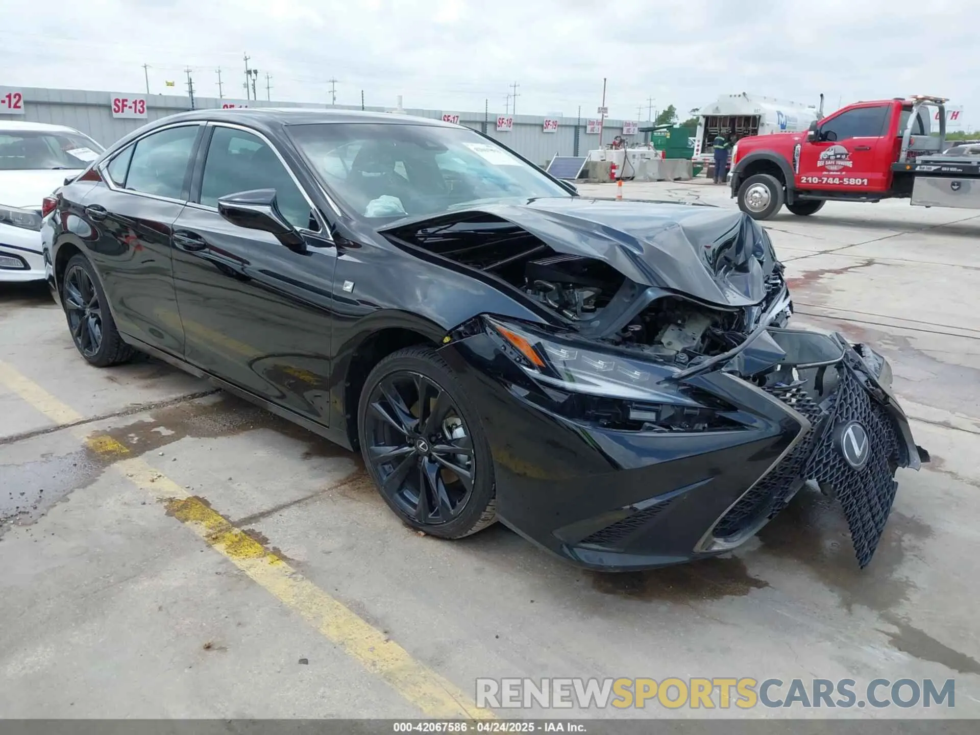 1 Photograph of a damaged car 58ABA1C13PU027281 LEXUS ES 300H 2023