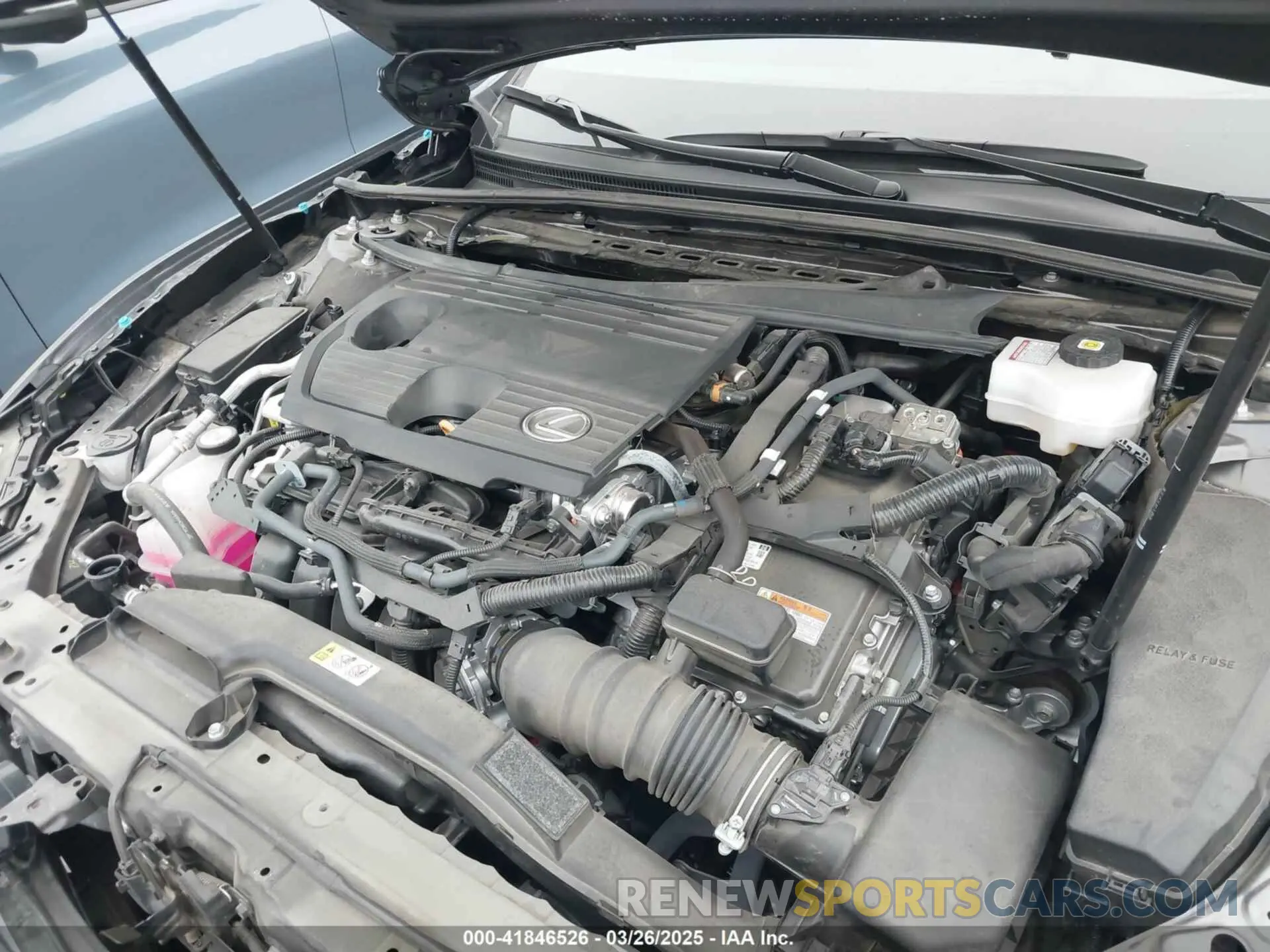10 Photograph of a damaged car 58ABA1C14PU035518 LEXUS ES 300H 2023