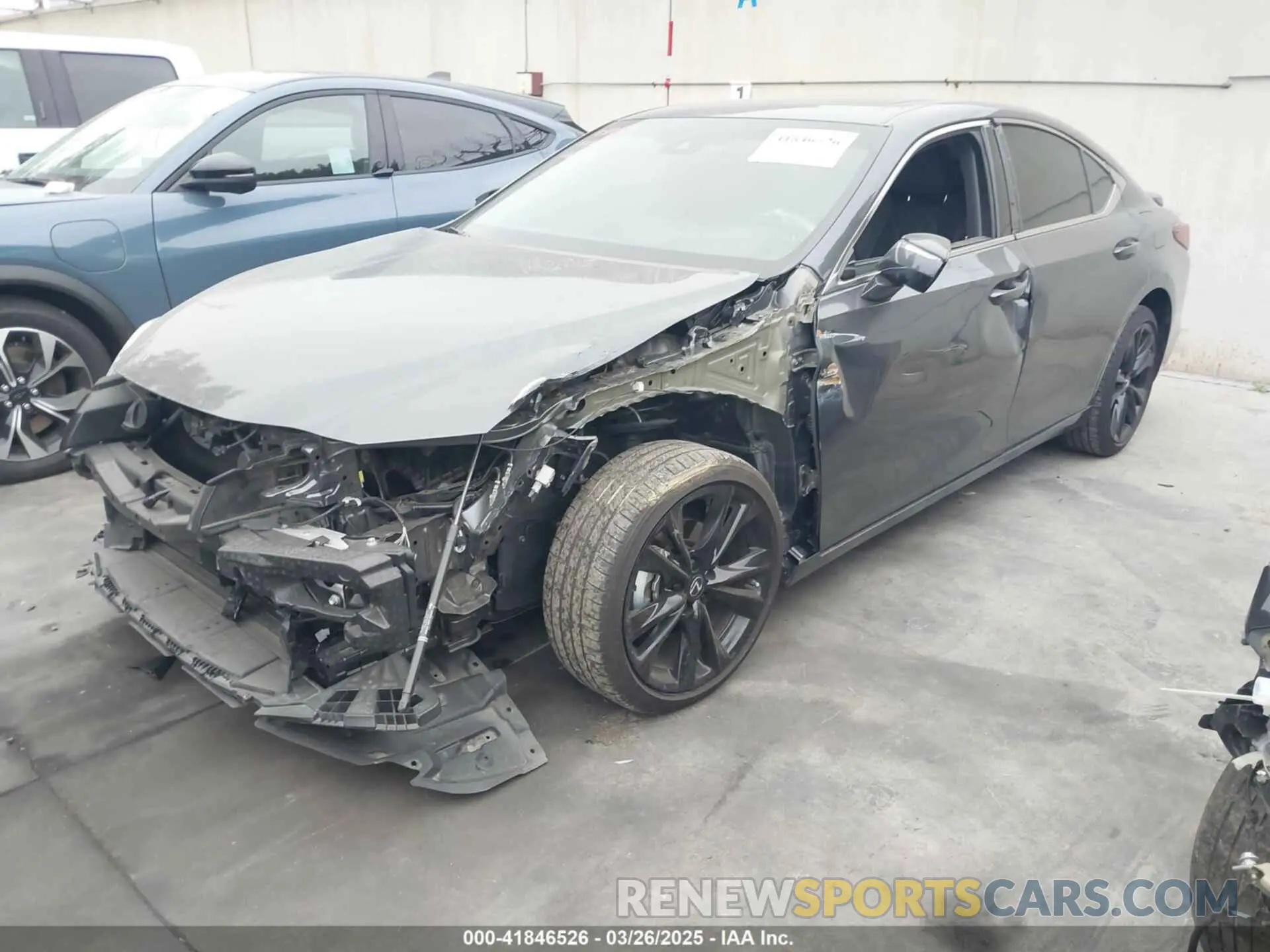 2 Photograph of a damaged car 58ABA1C14PU035518 LEXUS ES 300H 2023