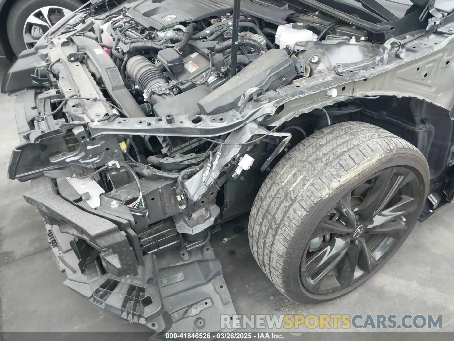 6 Photograph of a damaged car 58ABA1C14PU035518 LEXUS ES 300H 2023