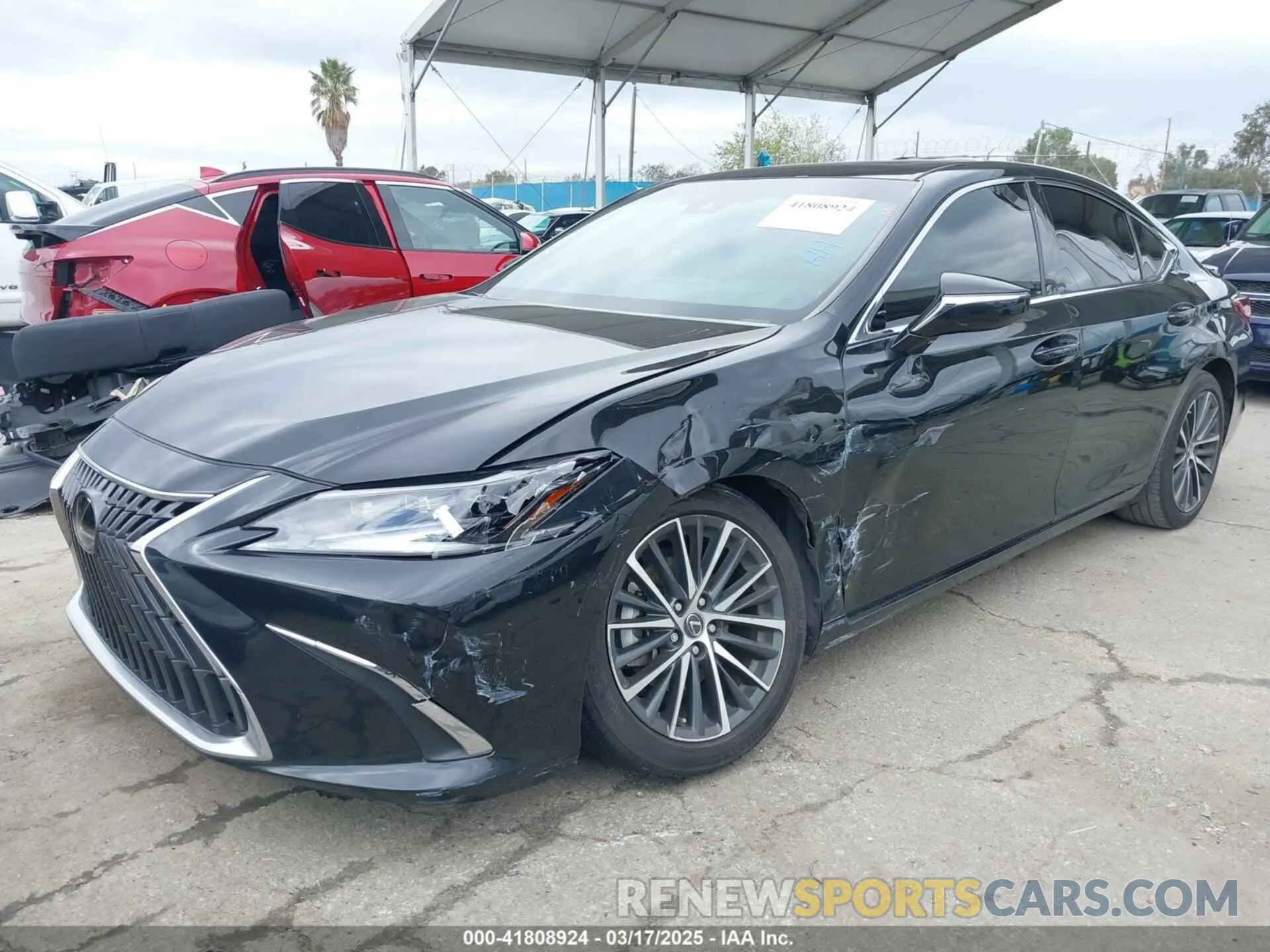 2 Photograph of a damaged car 58ADA1C10PU035654 LEXUS ES 300H 2023