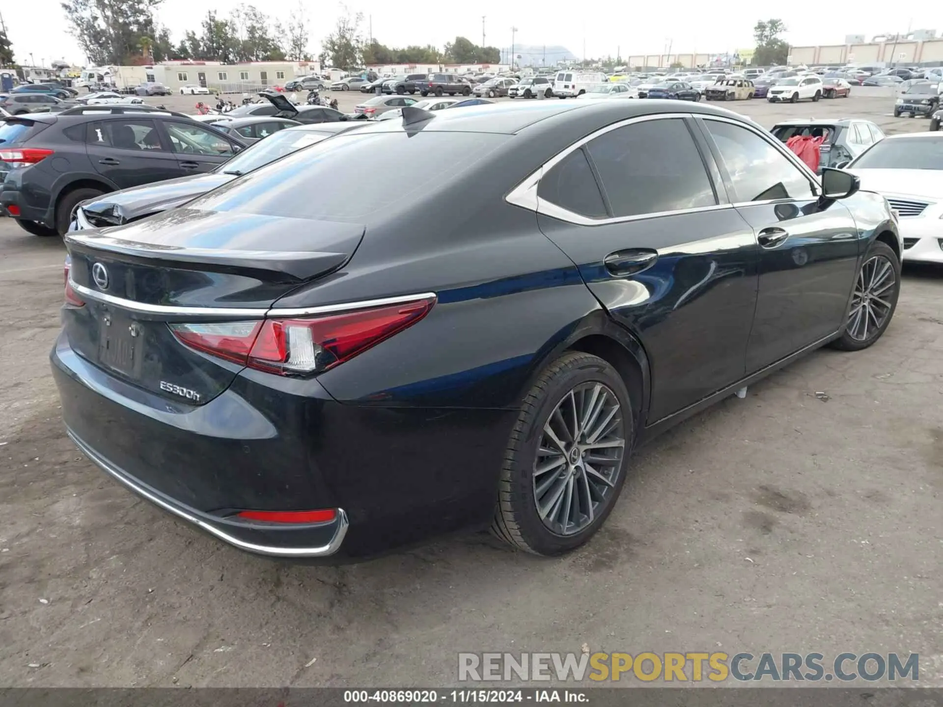 4 Фотография поврежденного автомобиля 58ADA1C12PU029936 LEXUS ES 300H 2023