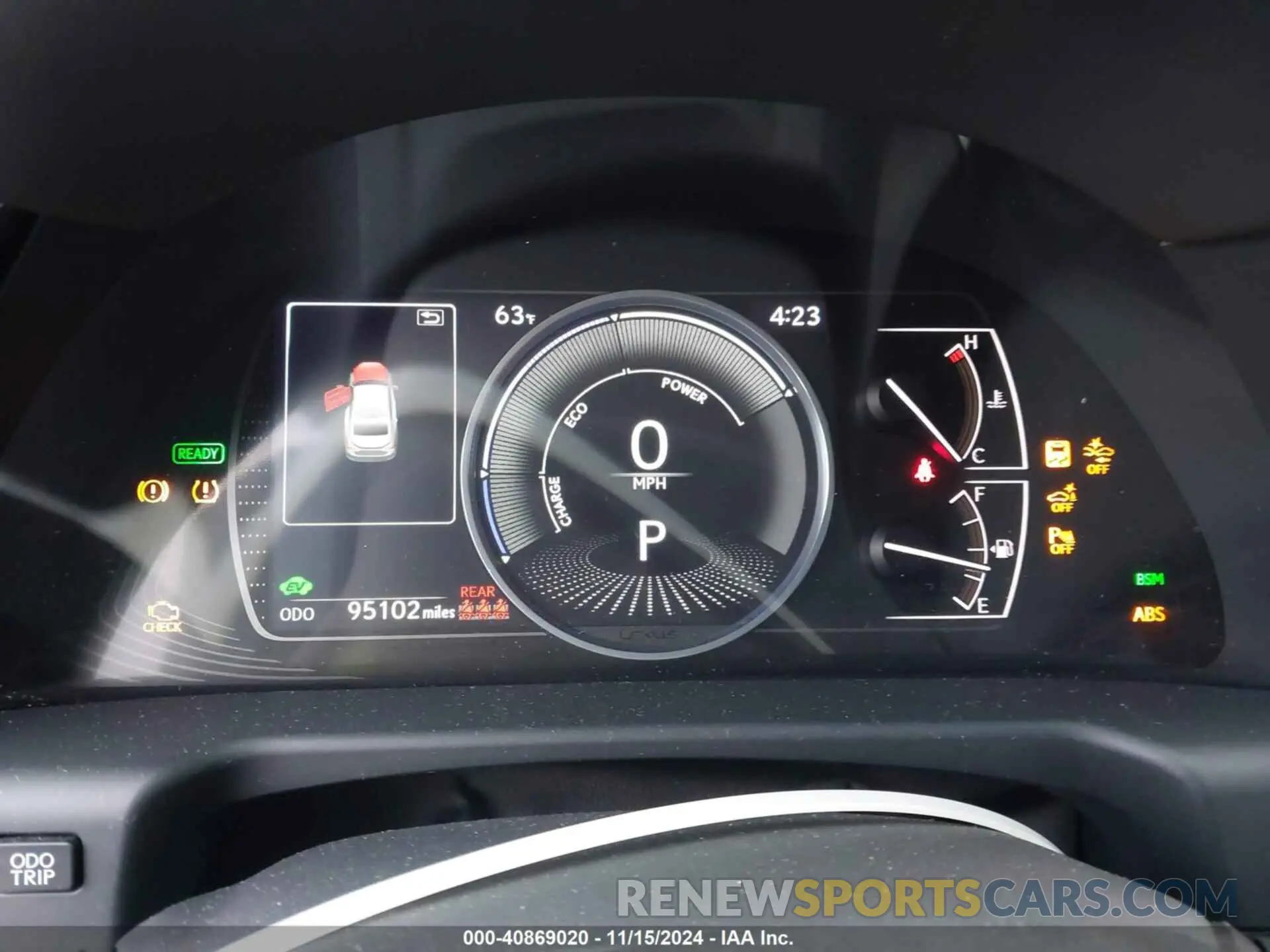 7 Фотография поврежденного автомобиля 58ADA1C12PU029936 LEXUS ES 300H 2023