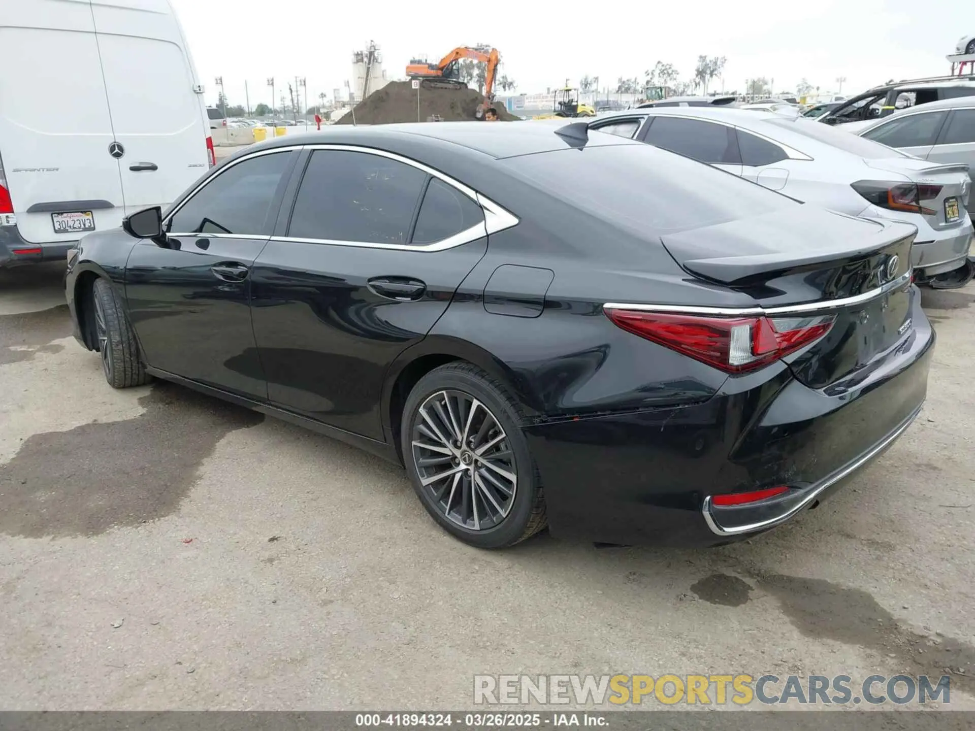 3 Photograph of a damaged car 58ADA1C12PU032075 LEXUS ES 300H 2023