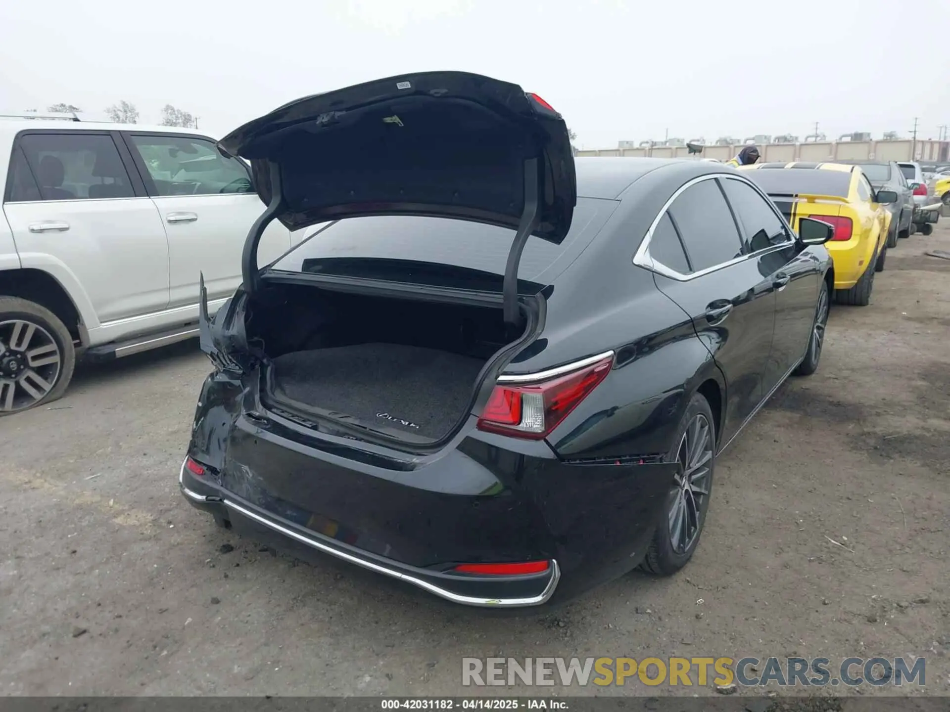 4 Фотография поврежденного автомобиля 58ADA1C16PU029969 LEXUS ES 300H 2023