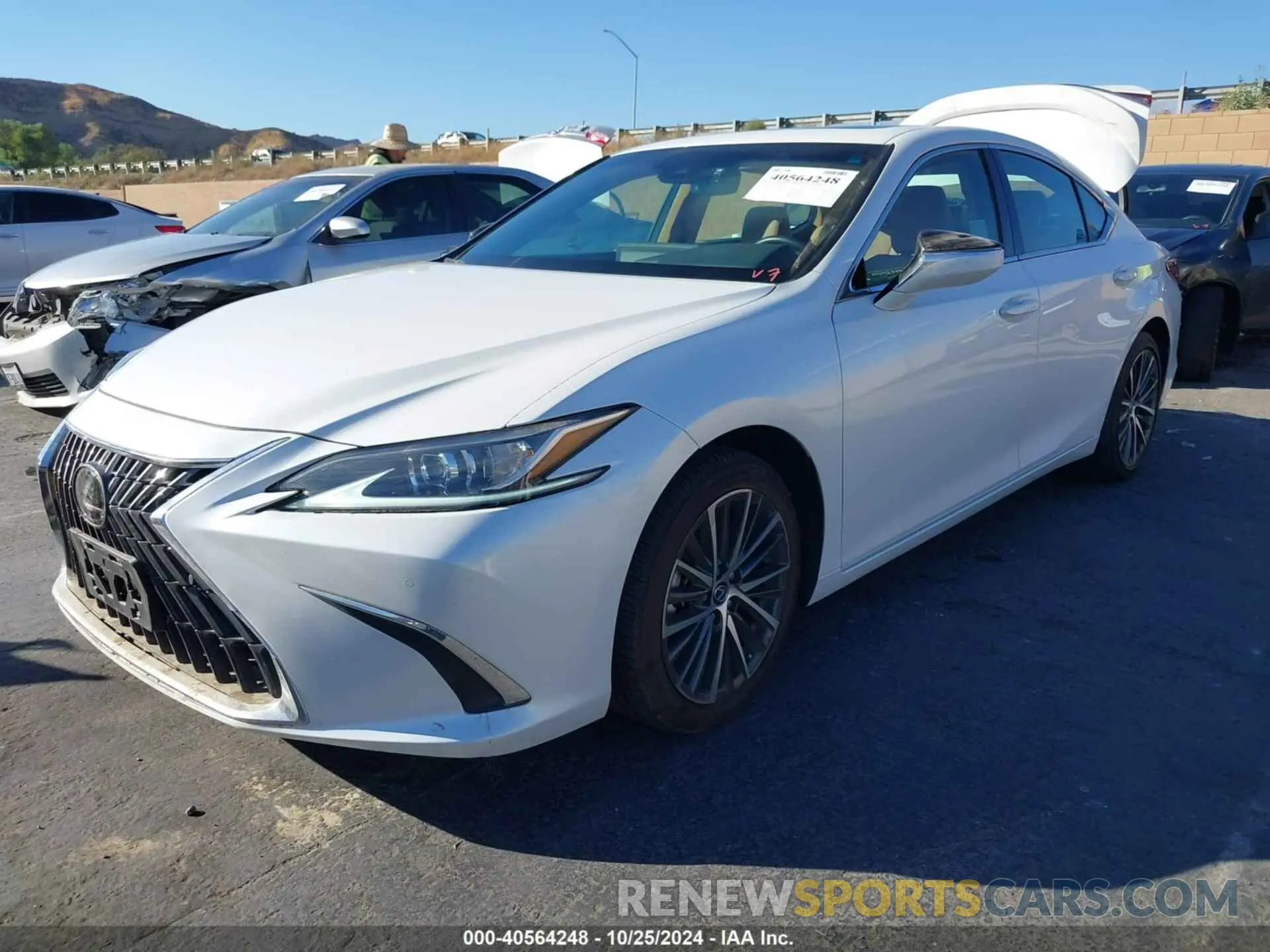 2 Photograph of a damaged car 58ADA1C1XPU035161 LEXUS ES 300H 2023
