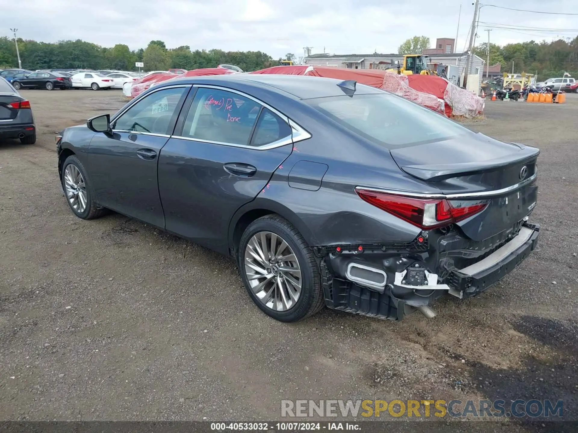 3 Photograph of a damaged car 58AFA1C18PU031442 LEXUS ES 300H 2023