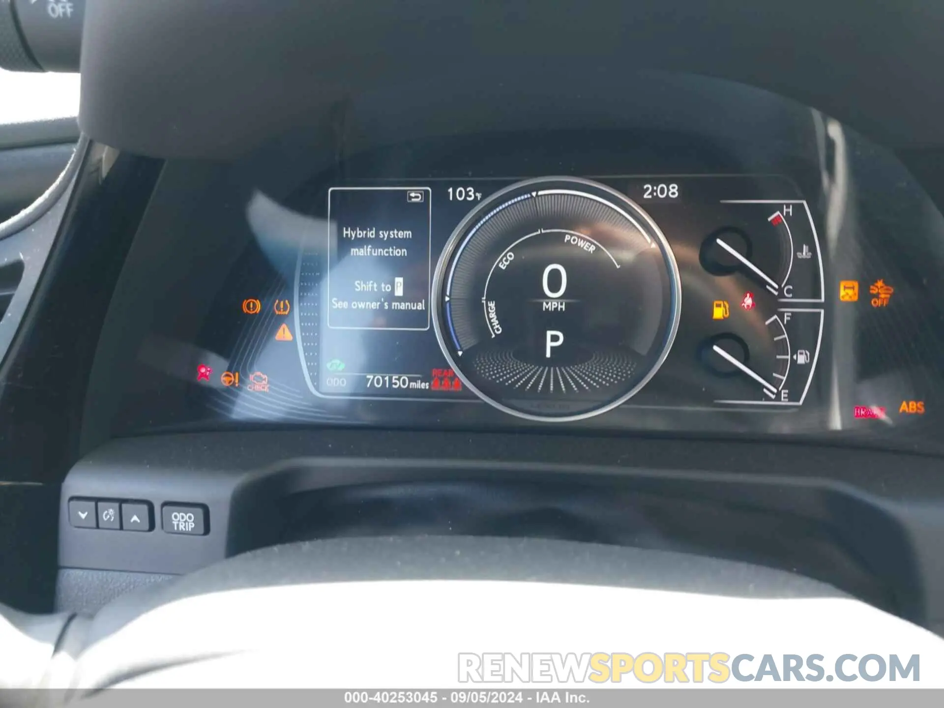 7 Фотография поврежденного автомобиля 58ADA1C11RU040977 LEXUS ES 300H 2024