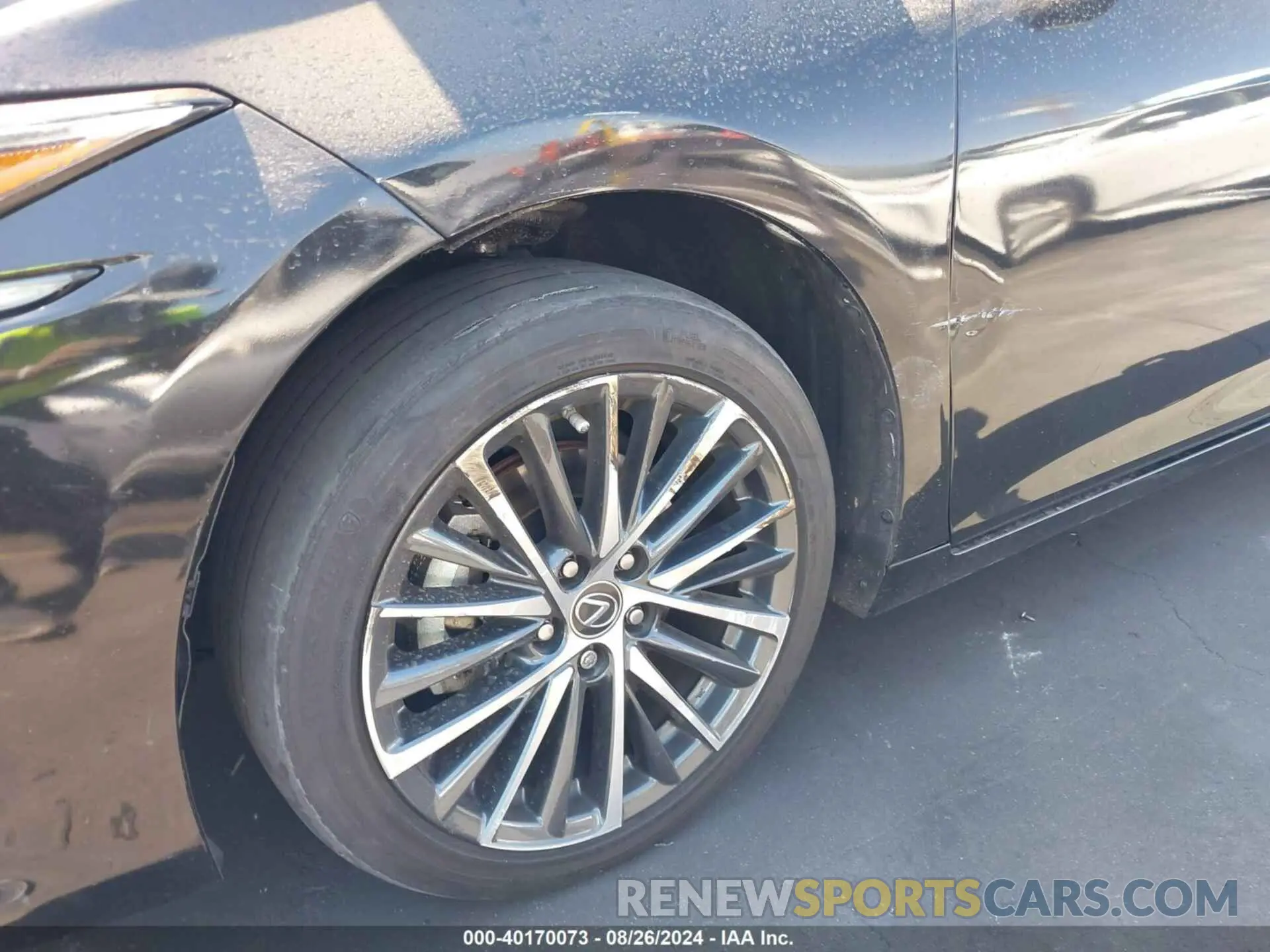 6 Фотография поврежденного автомобиля 58ADA1C12RU040034 LEXUS ES 300H 2024